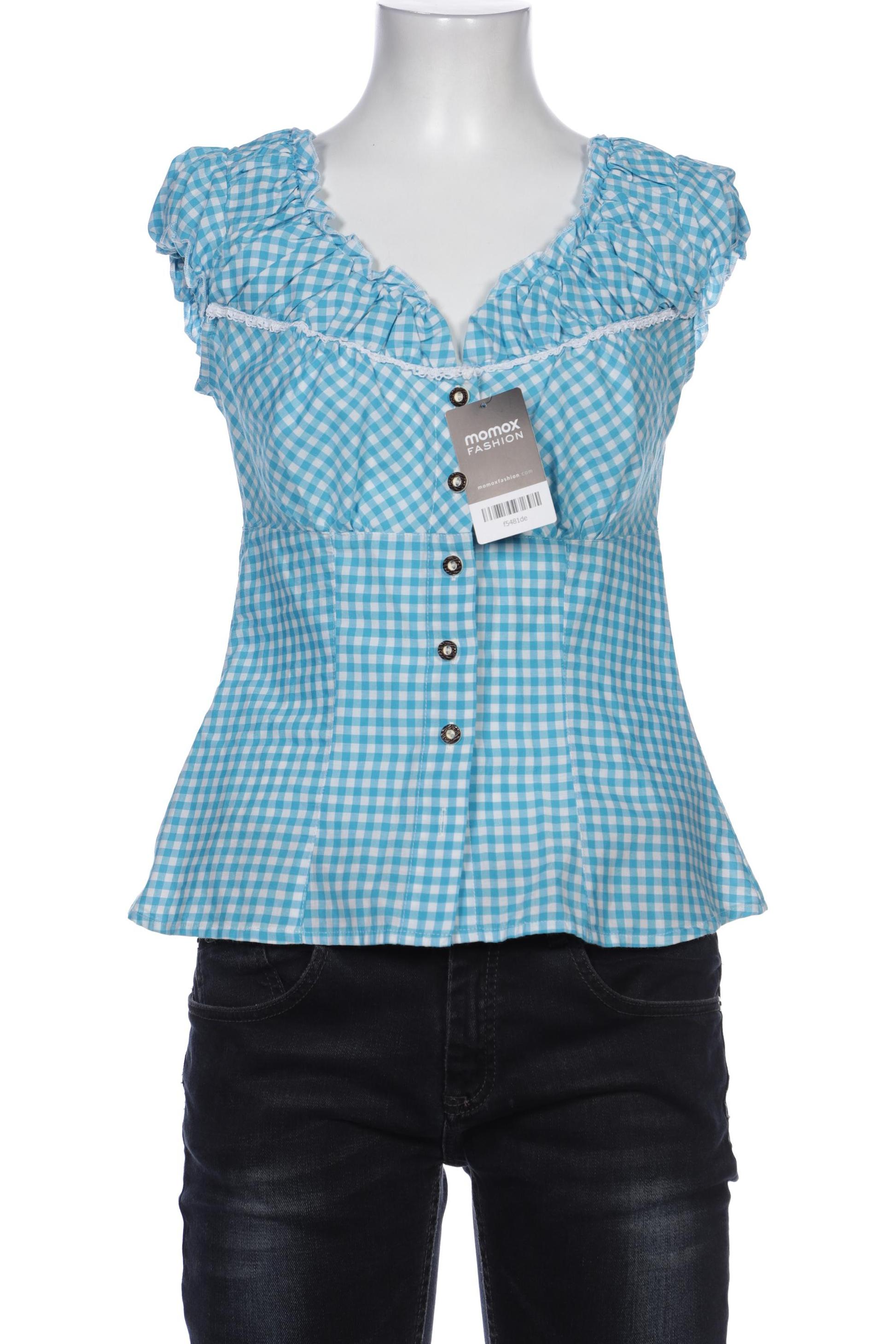 

Alpenfee Damen Bluse, hellblau, Gr. 36