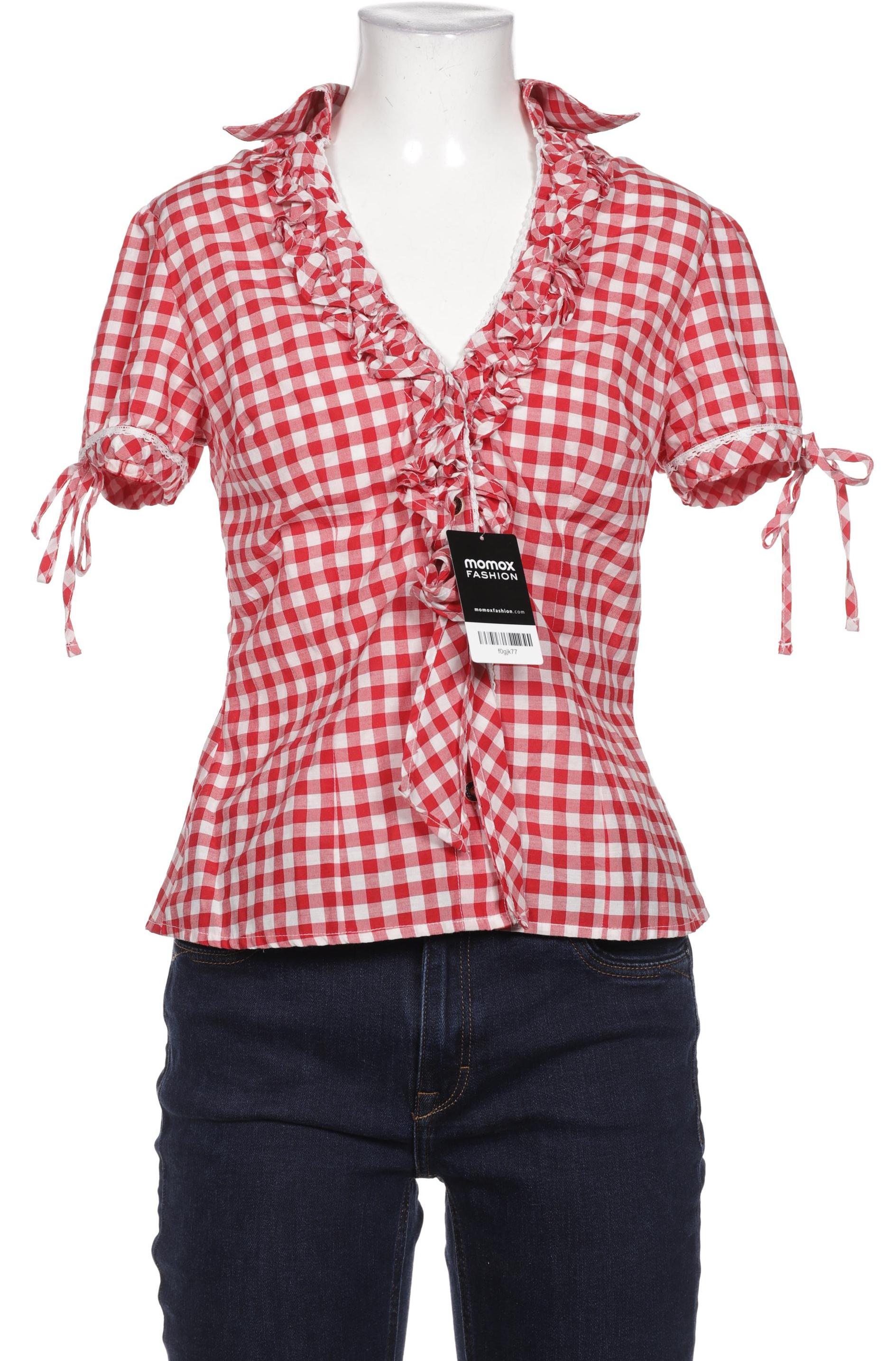 

Alpenfee Damen Bluse, rot, Gr. 36