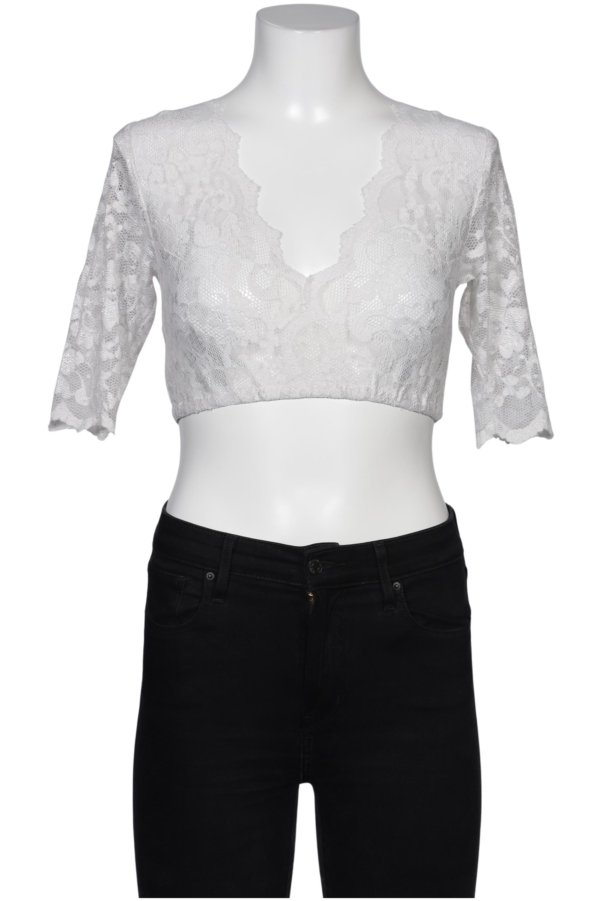 

AlpenHerz Damen Bluse, weiß, Gr. 38