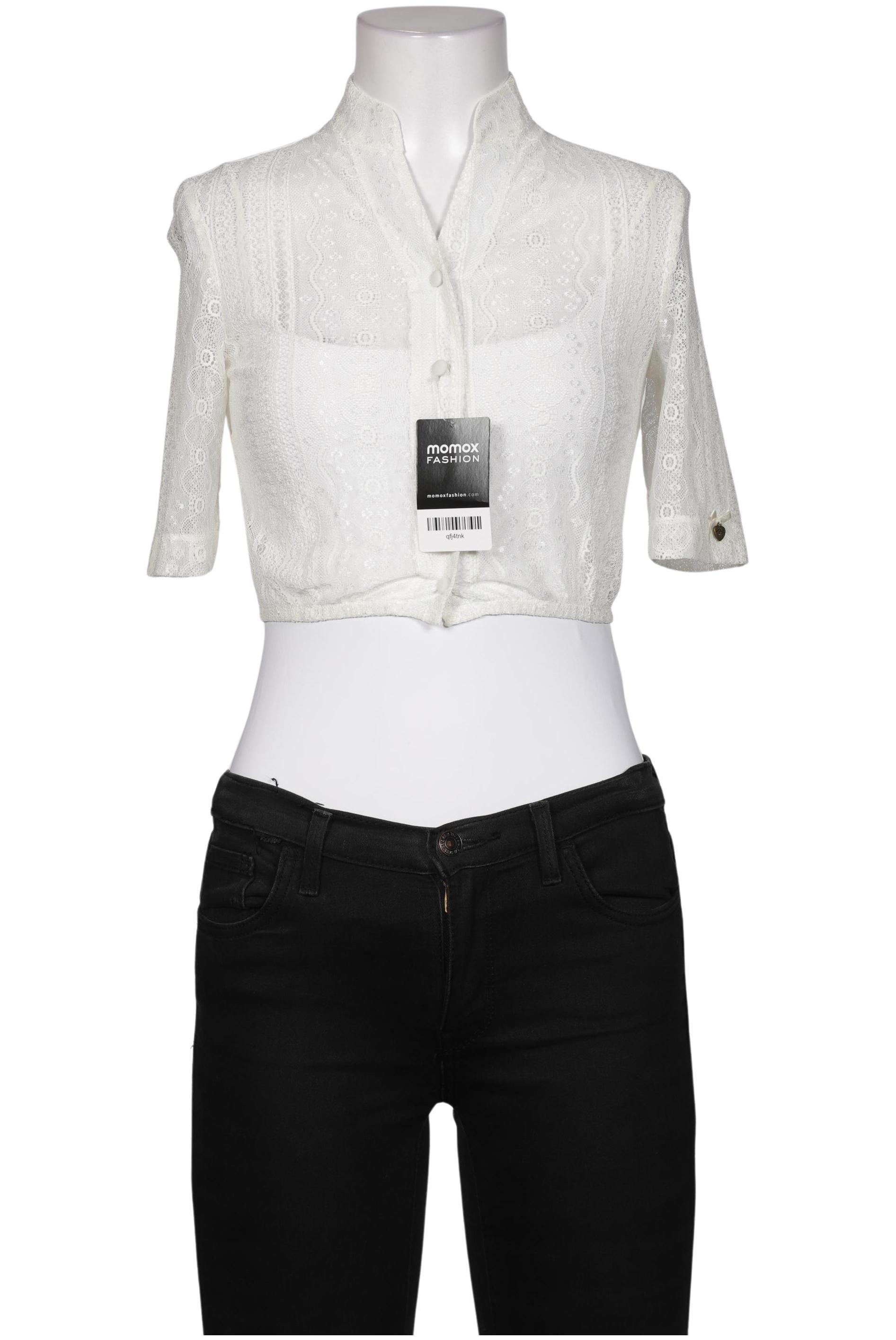 

AlpenHerz Damen Bluse, cremeweiß, Gr. 34