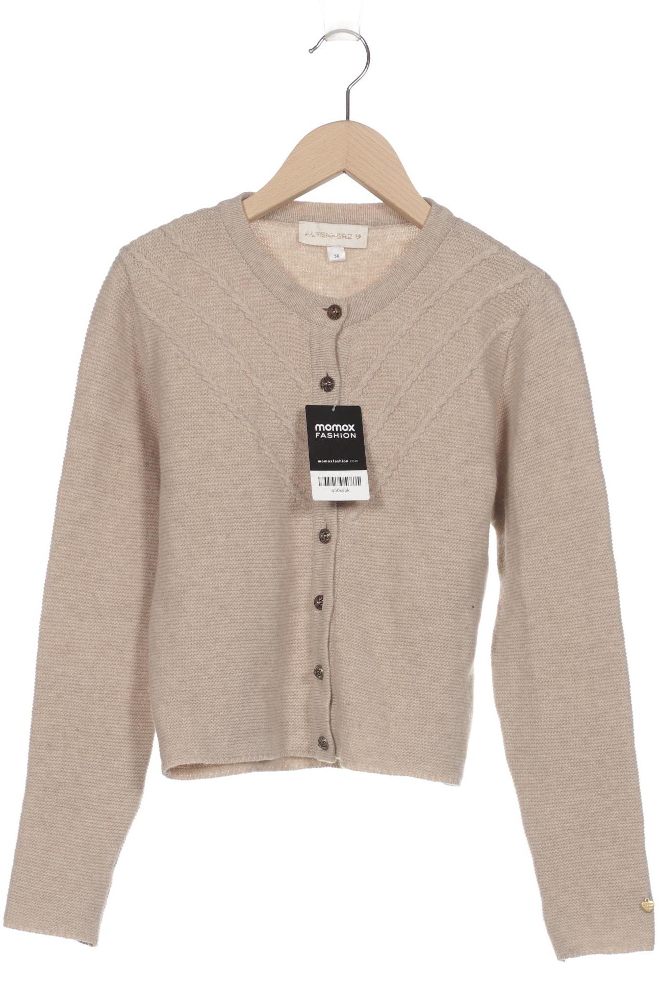 

AlpenHerz Damen Strickjacke, beige, Gr. 36