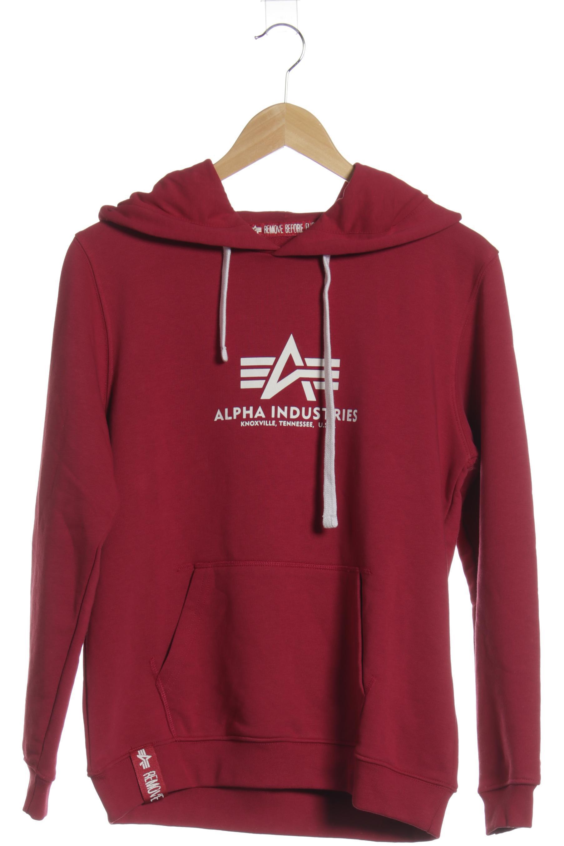 

Alpha industries Damen Kapuzenpullover, rot, Gr.