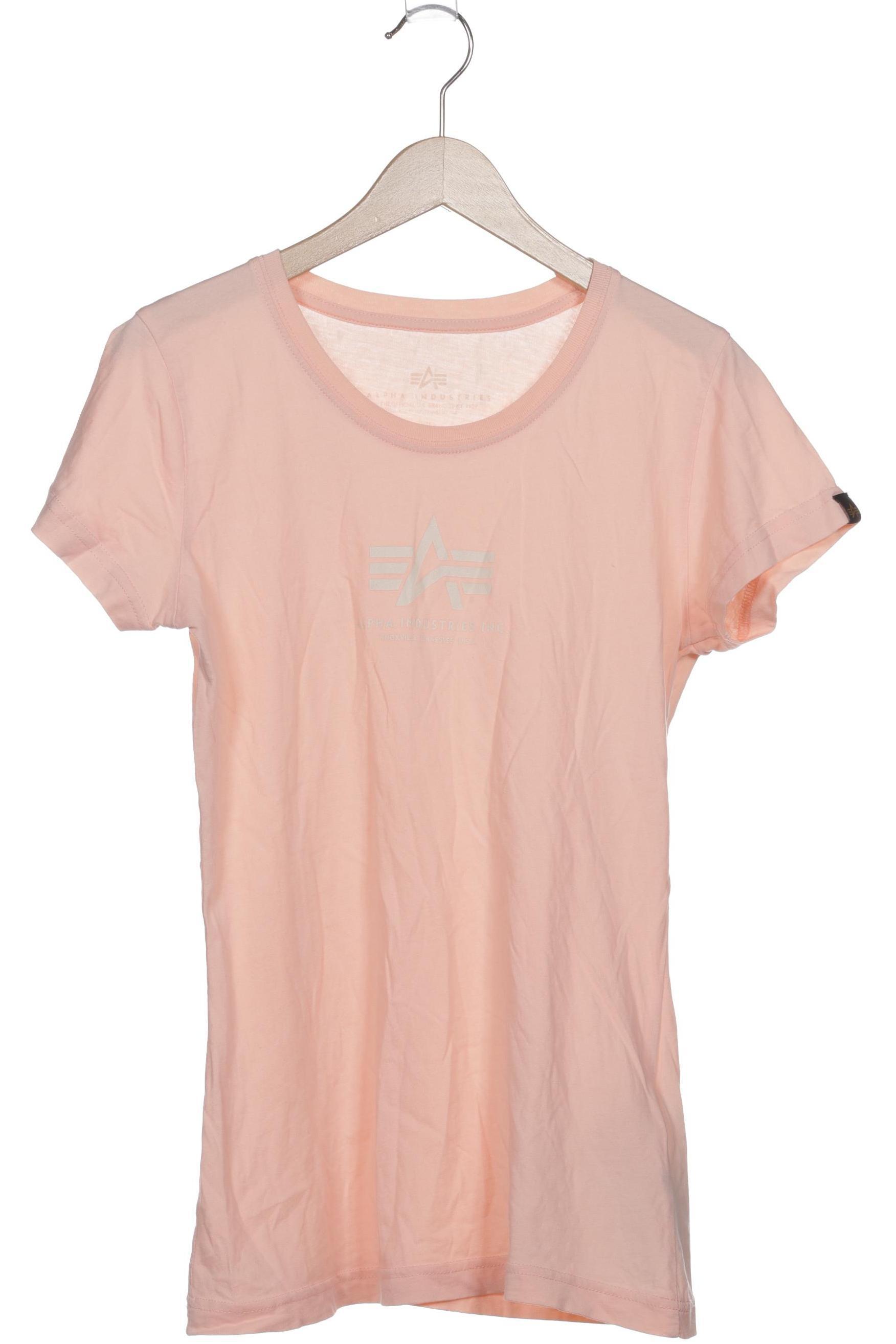 

Alpha industries Damen T-Shirt, pink, Gr.