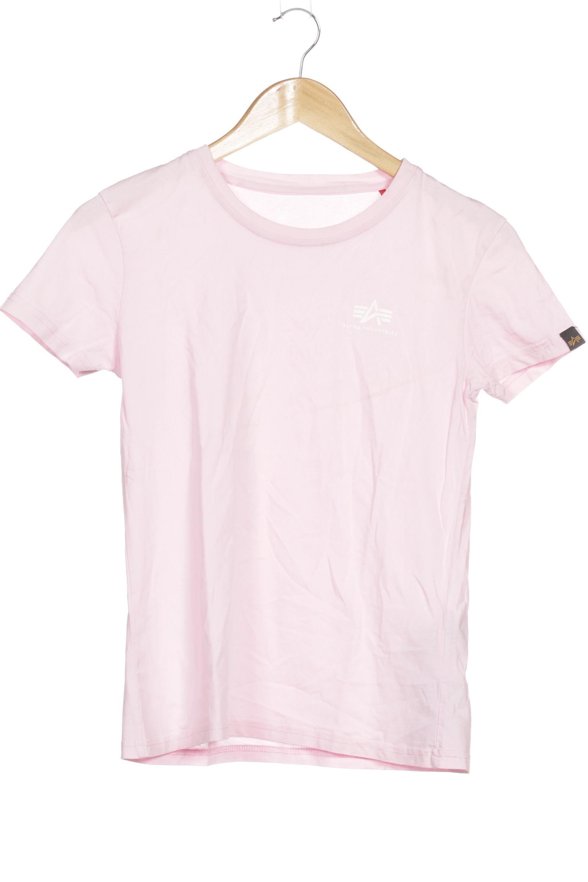 

Alpha industries Damen T-Shirt, pink, Gr.