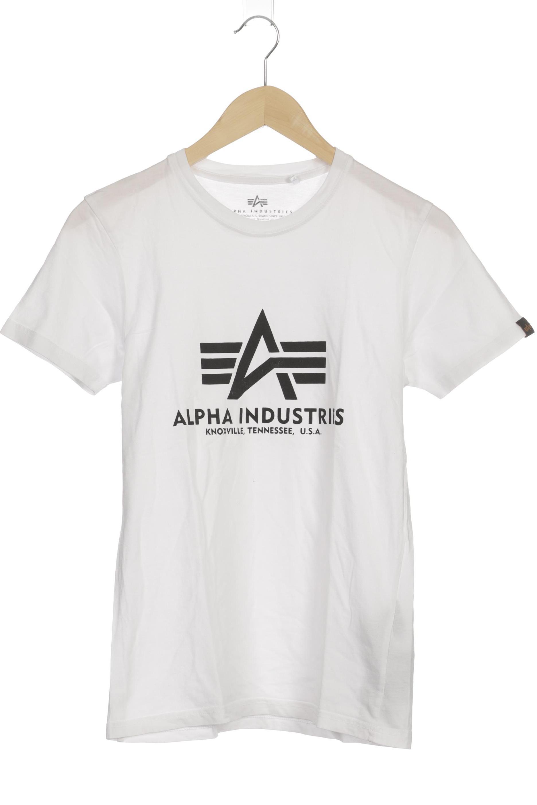 

Alpha industries Damen T-Shirt, weiß, Gr.