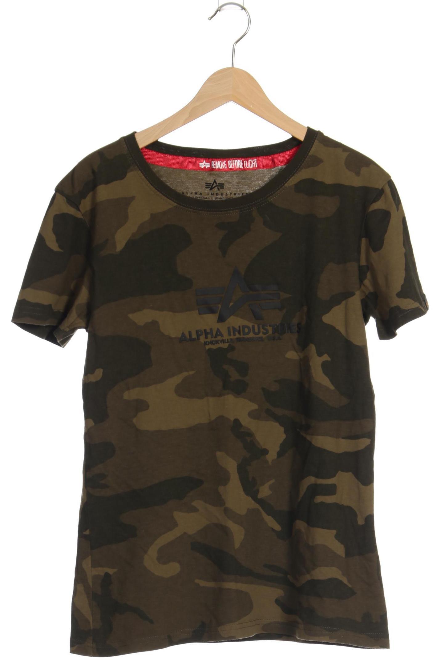 

Alpha industries Damen T-Shirt, grün, Gr.