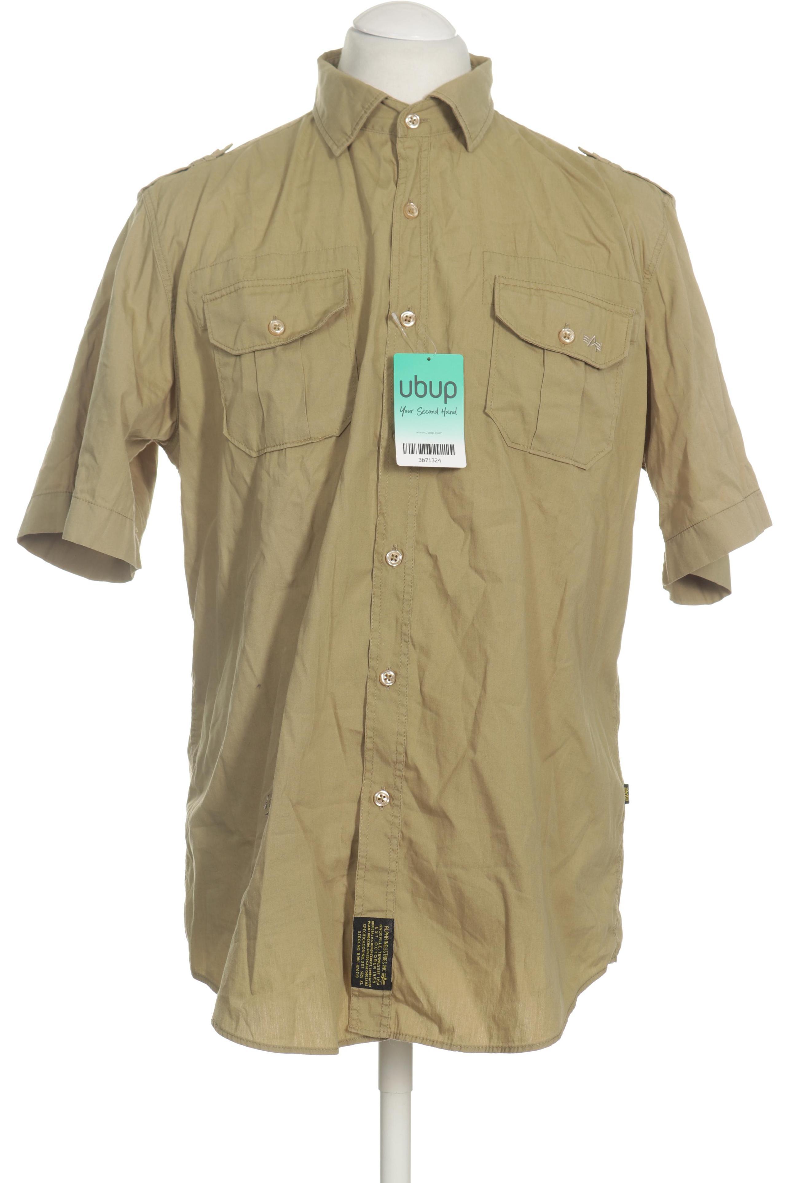 

Alpha industries Herren Hemd, grün, Gr.