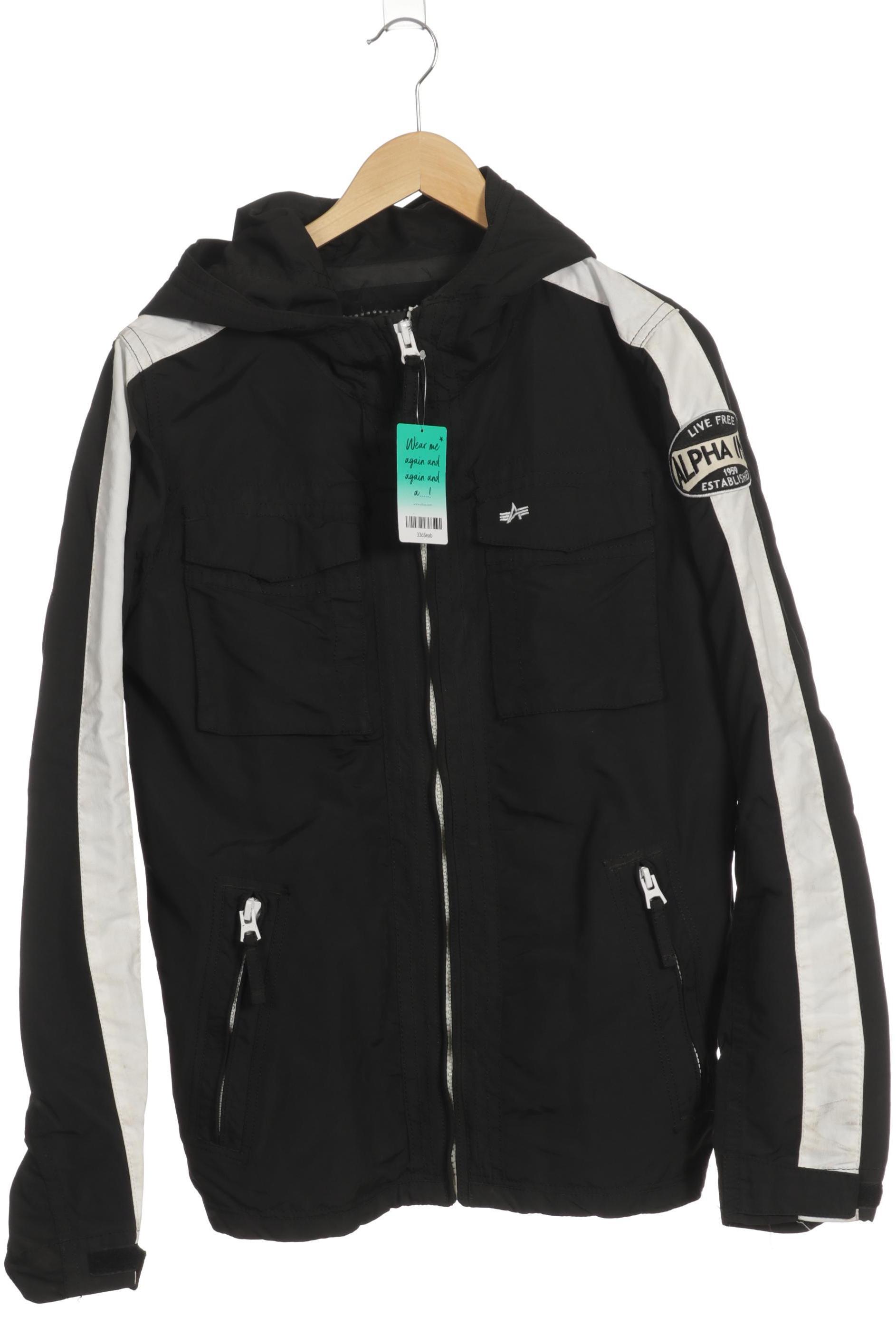 

Alpha industries Herren Jacke, schwarz, Gr.