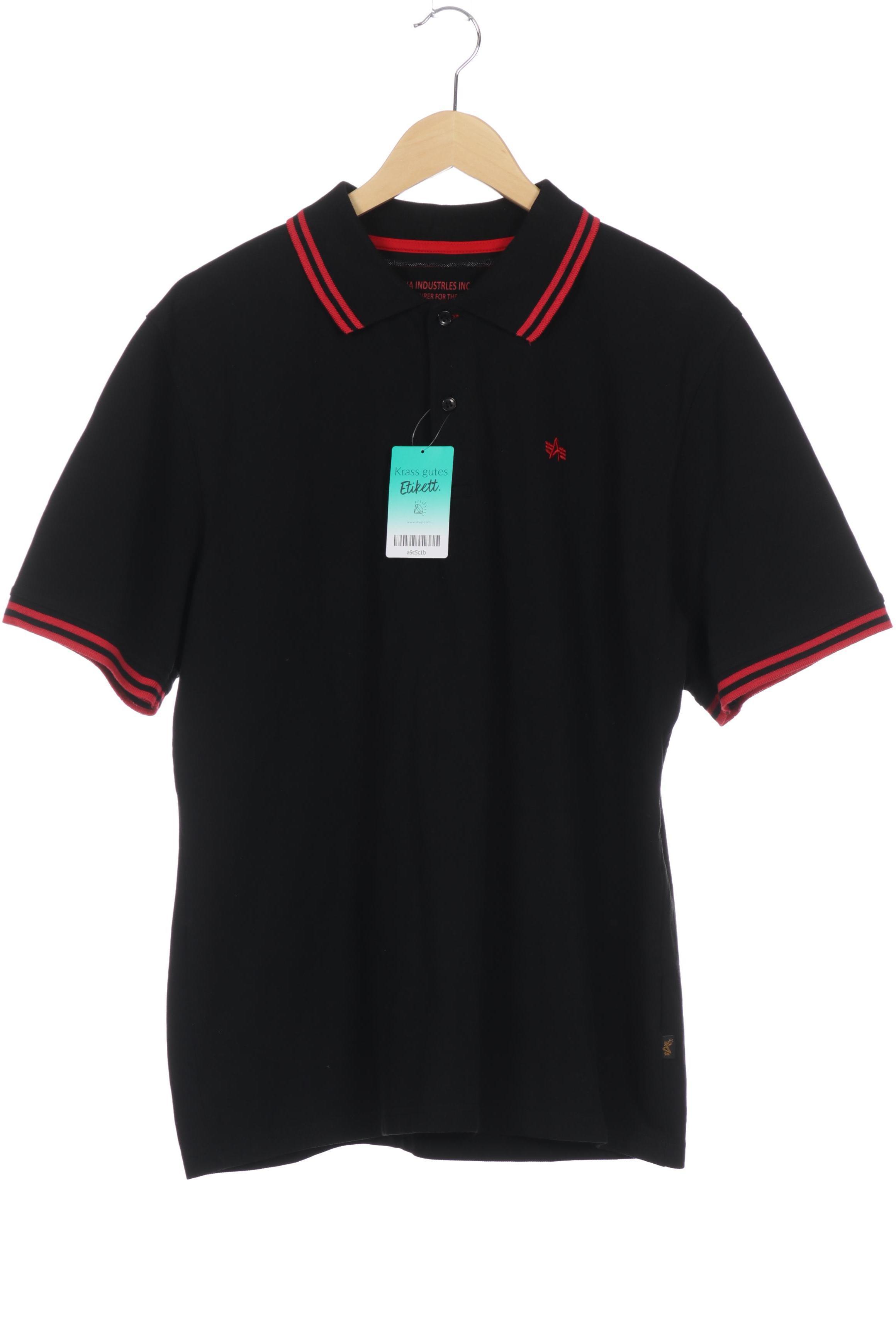 

Alpha industries Herren Poloshirt, schwarz, Gr.