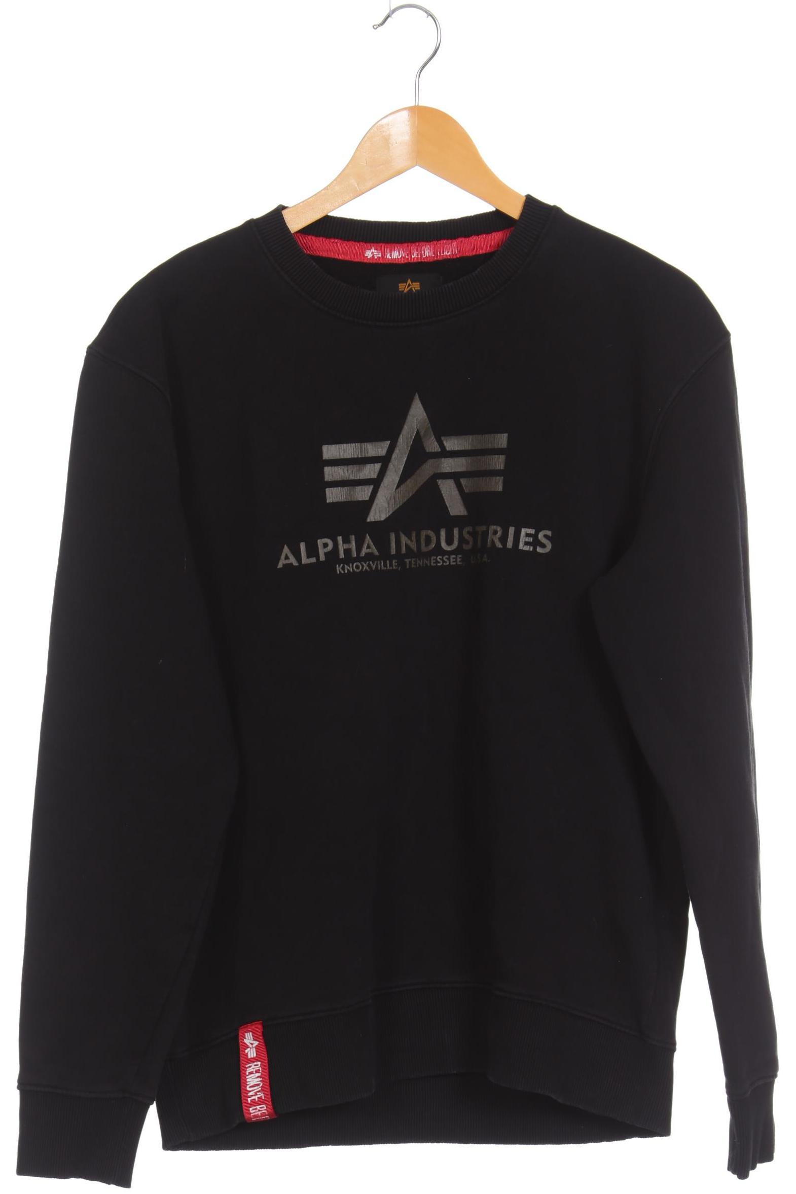 

Alpha industries Herren Sweatshirt, schwarz, Gr.