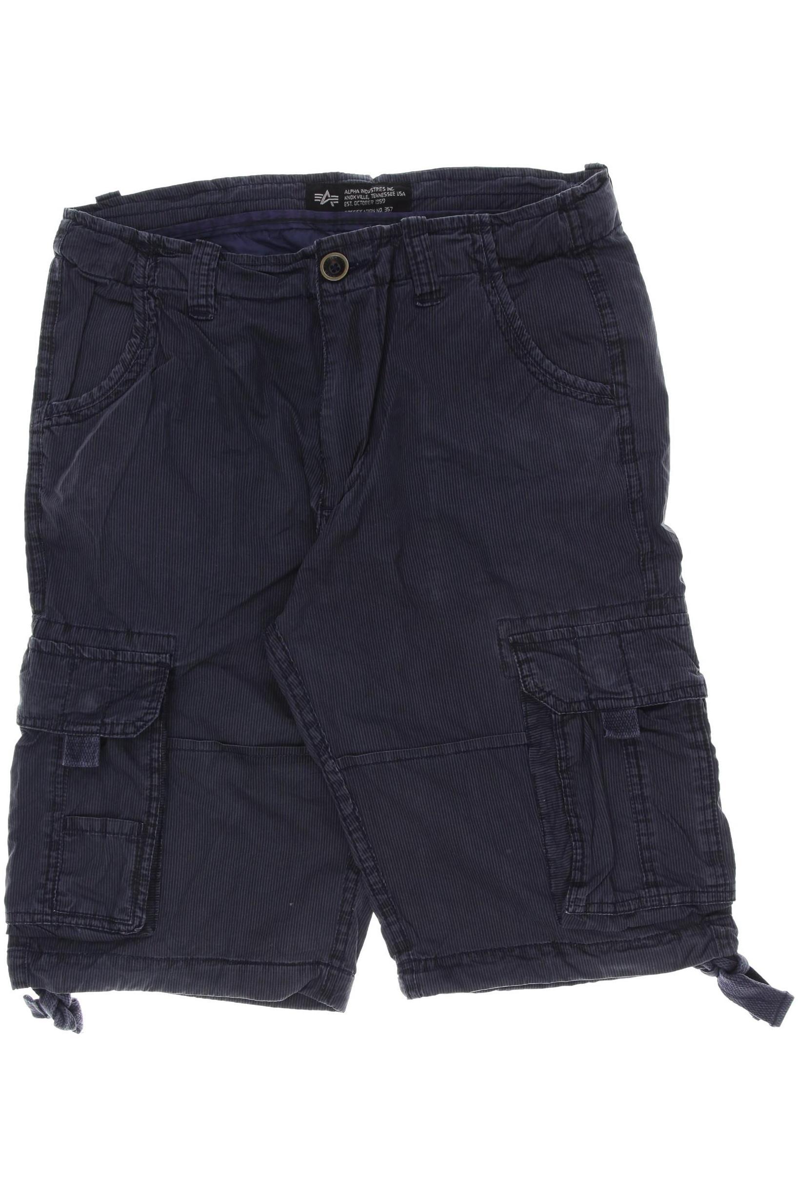 

Alpha industries Herren Shorts, blau, Gr. 32