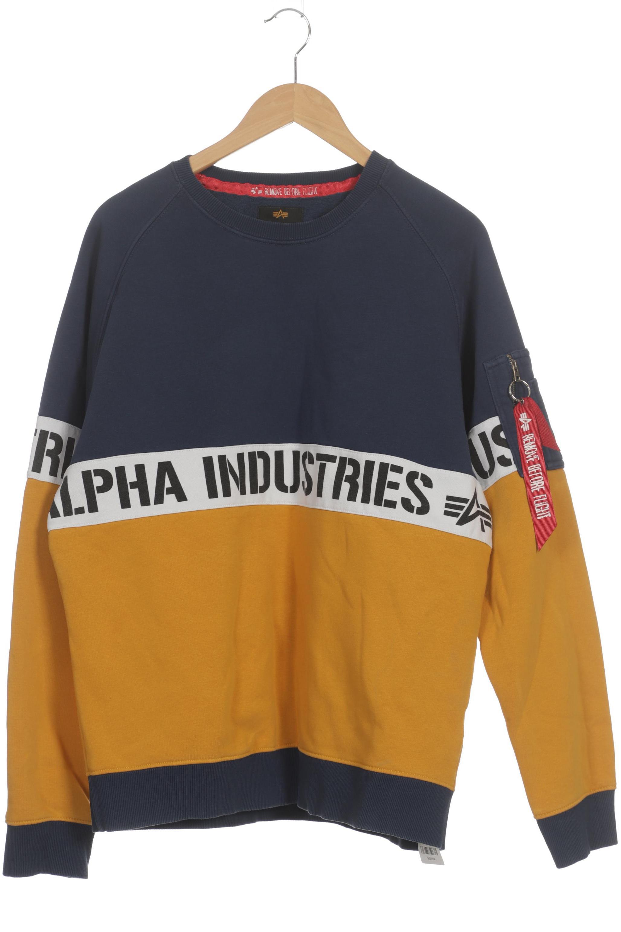 

Alpha industries Herren Sweatshirt, blau, Gr.