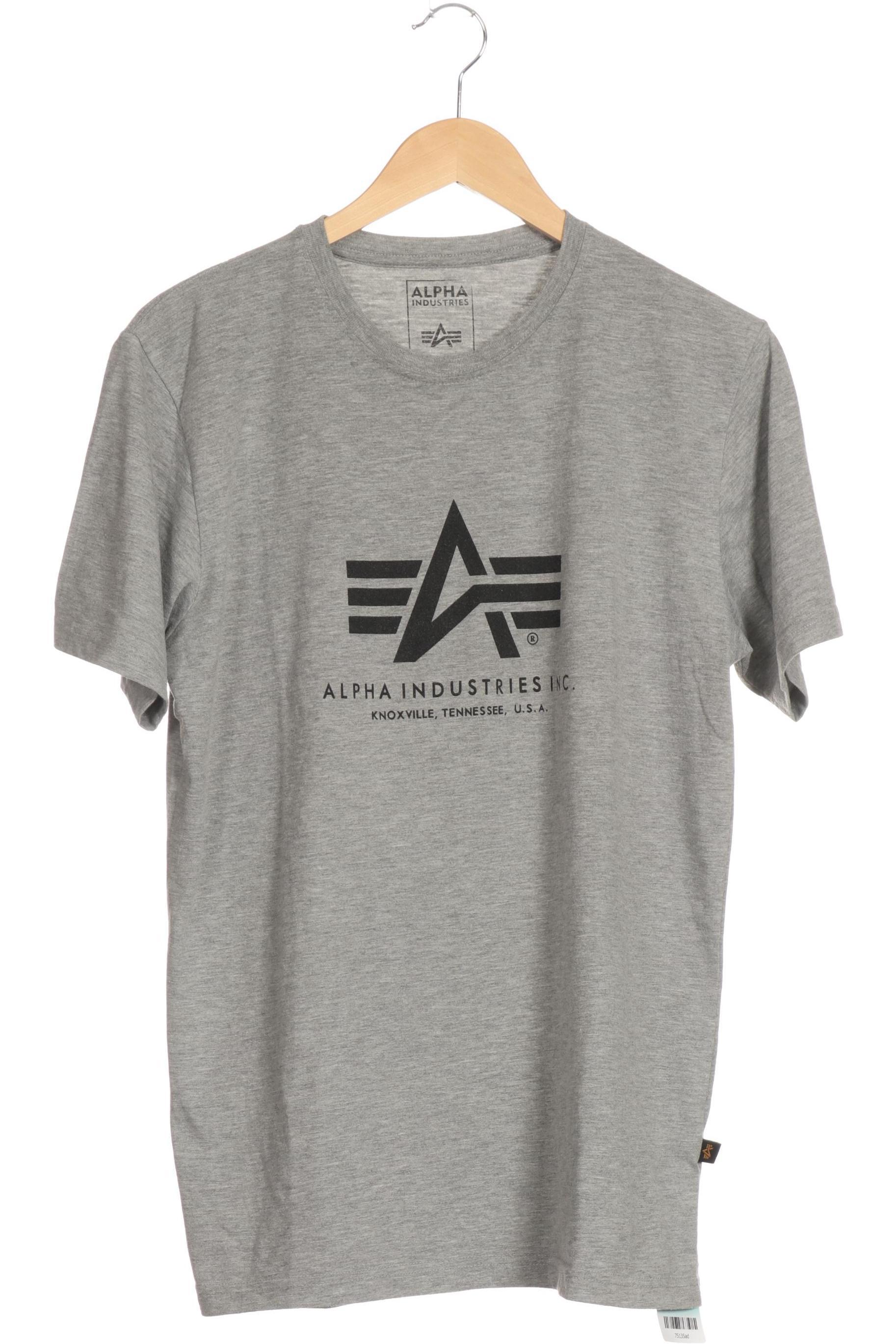 

Alpha industries Herren T-Shirt, grau, Gr.