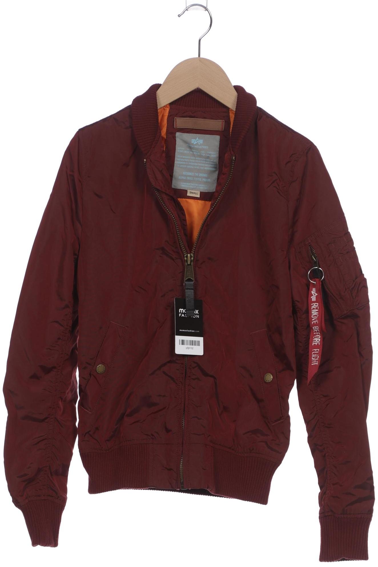 

Alpha industries Damen Jacke, rot, Gr. 36