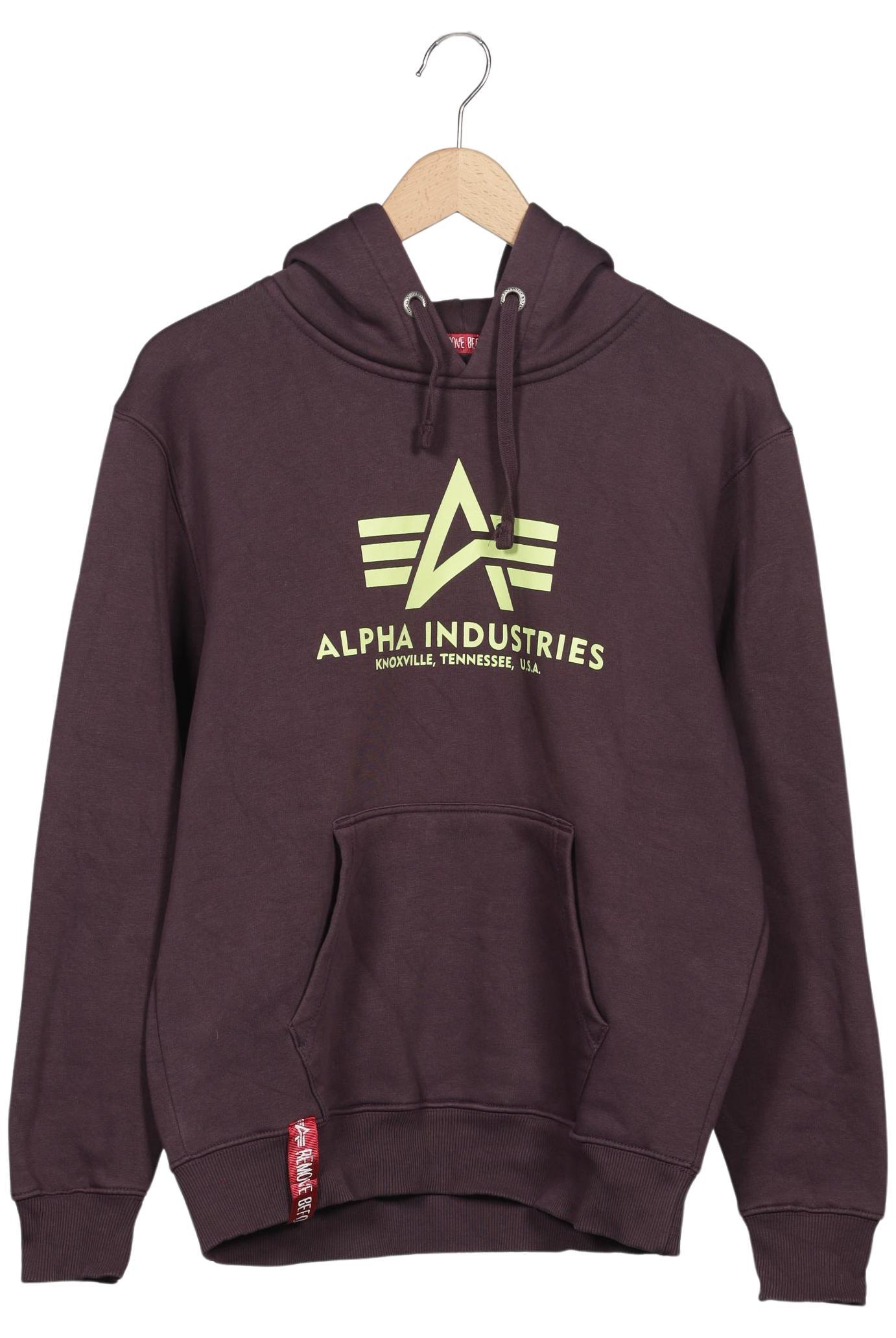 

Alpha industries Damen Kapuzenpullover, flieder, Gr. 36