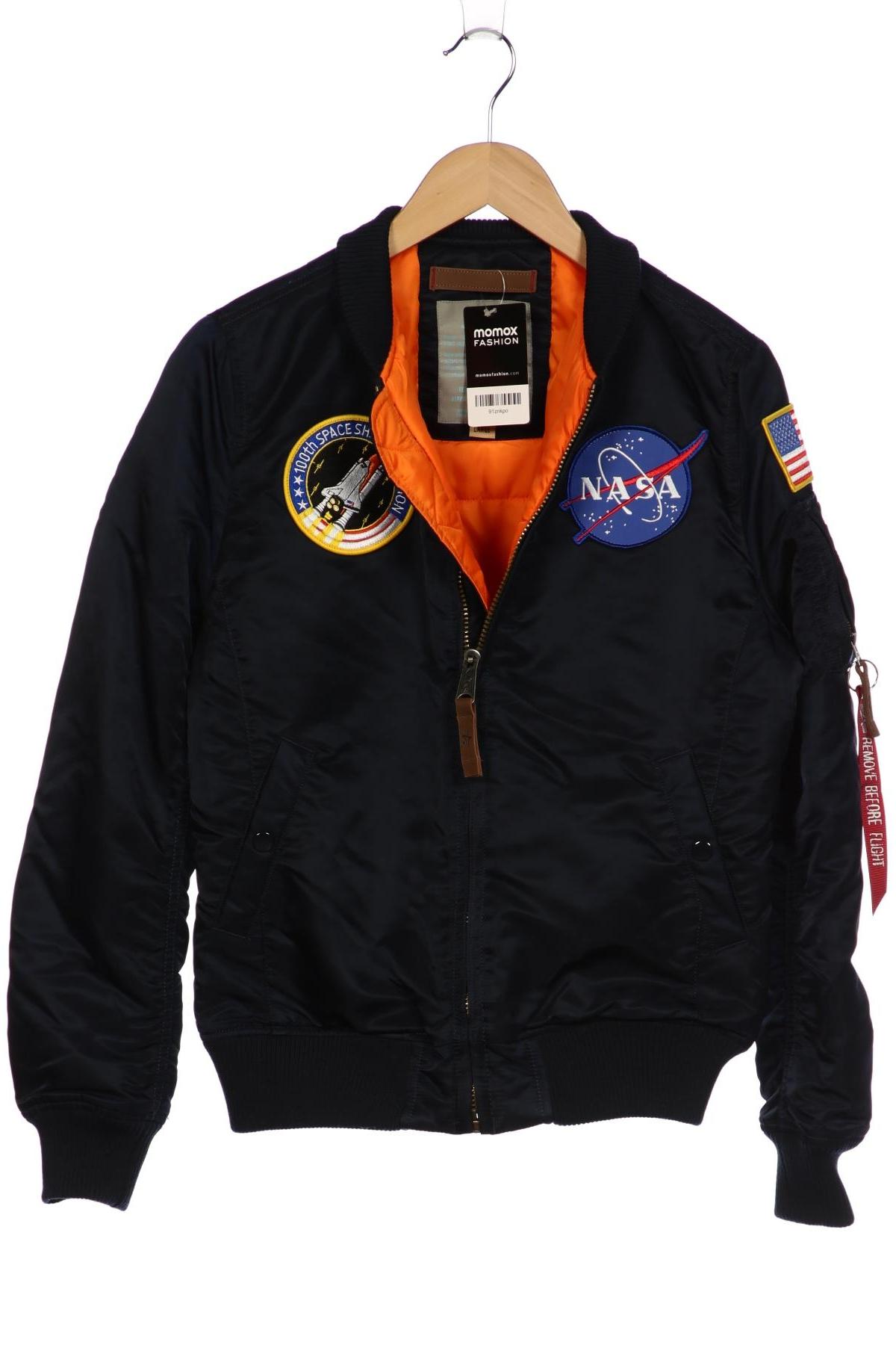 

Alpha industries Damen Jacke, marineblau, Gr. 42