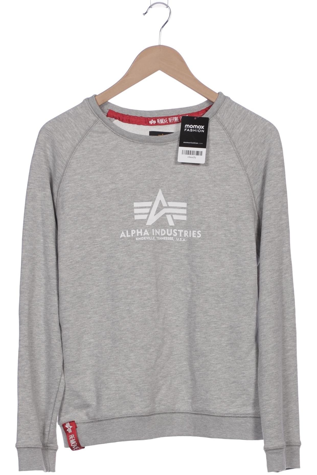 

Alpha industries Damen Sweatshirt, grau, Gr. 42