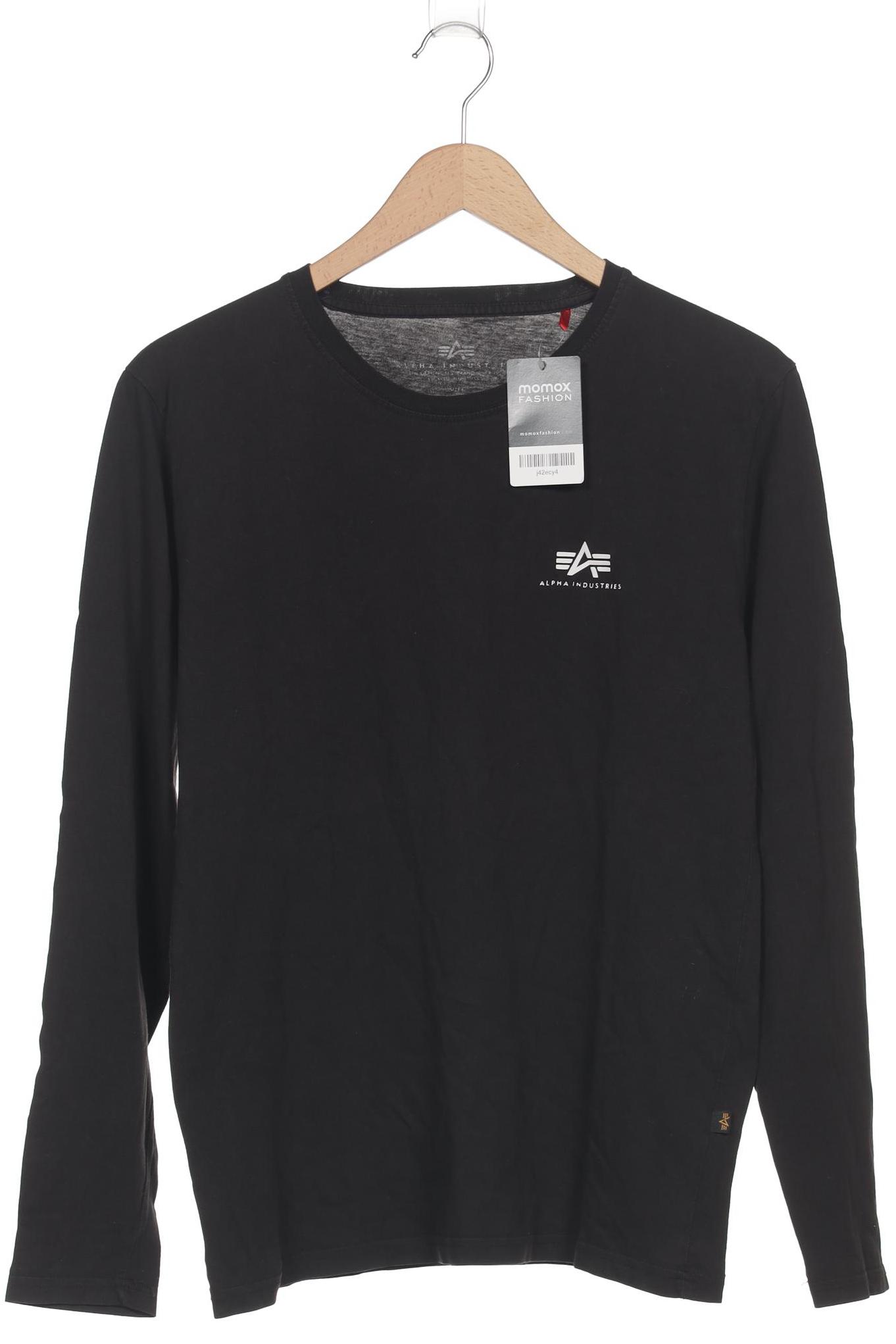 

Alpha industries Damen Langarmshirt, schwarz, Gr. 42
