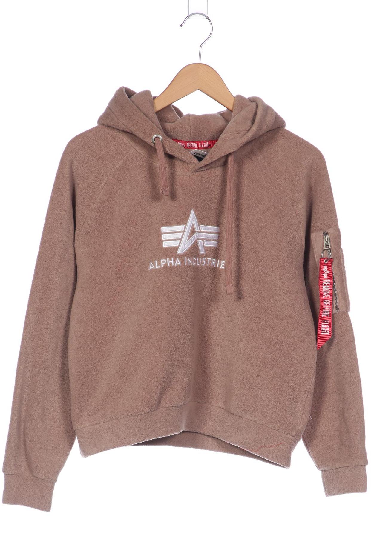 

Alpha industries Damen Kapuzenpullover, pink, Gr. 38