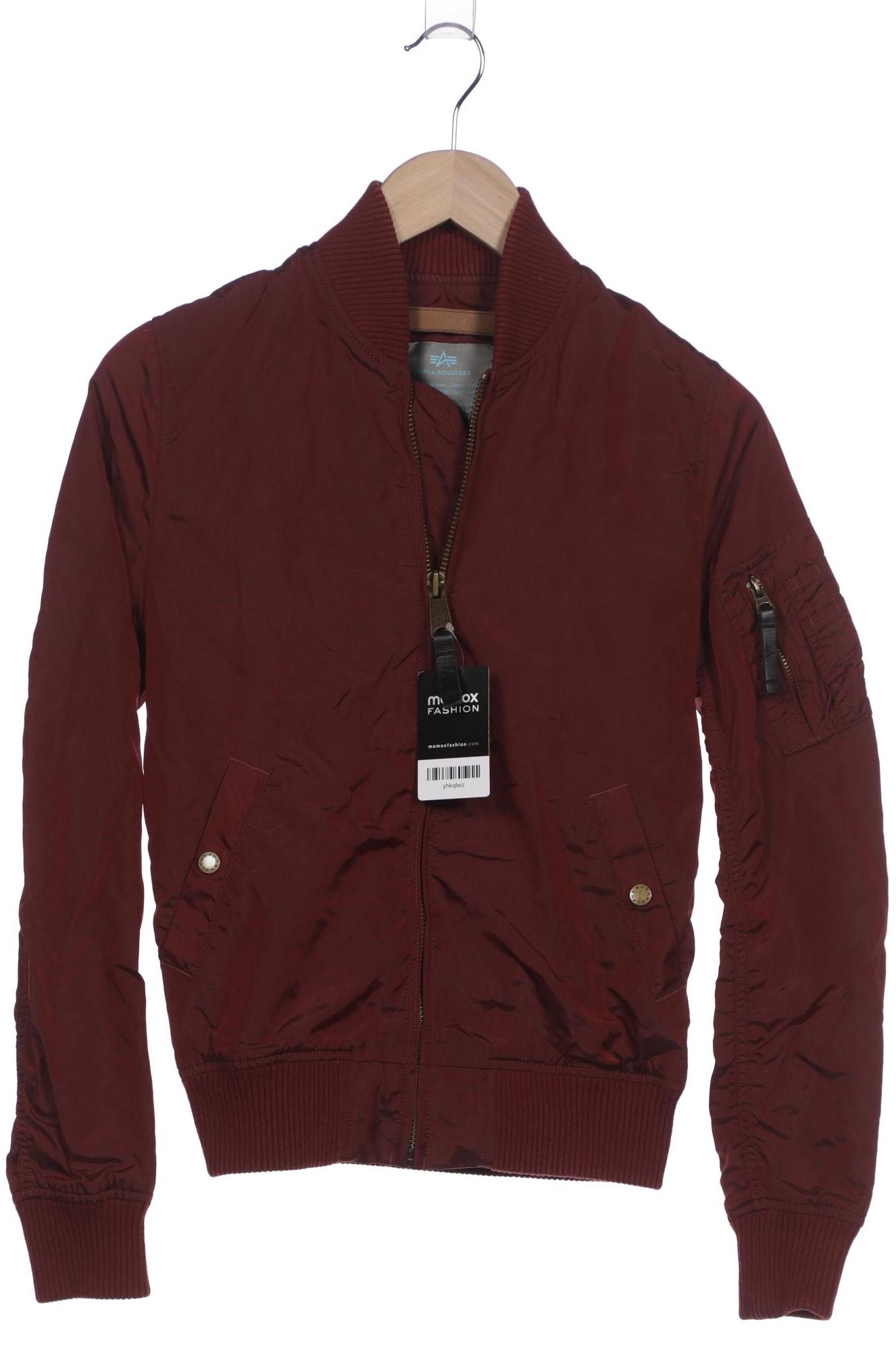 

Alpha industries Damen Jacke, bordeaux, Gr. 36