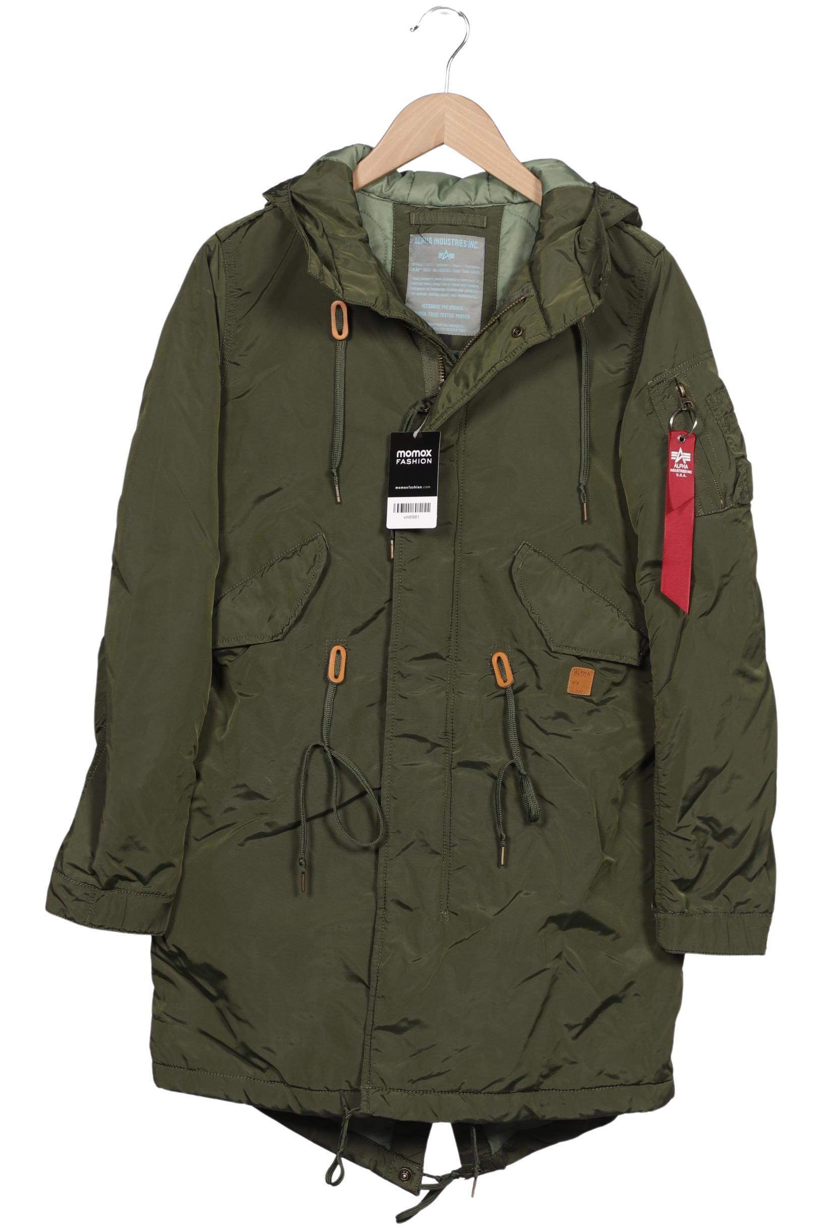 

Alpha industries Damen Mantel, grün, Gr. 36