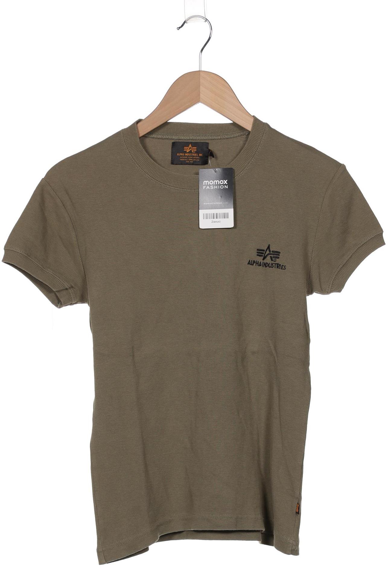 

Alpha industries Damen T-Shirt, grün, Gr. 44