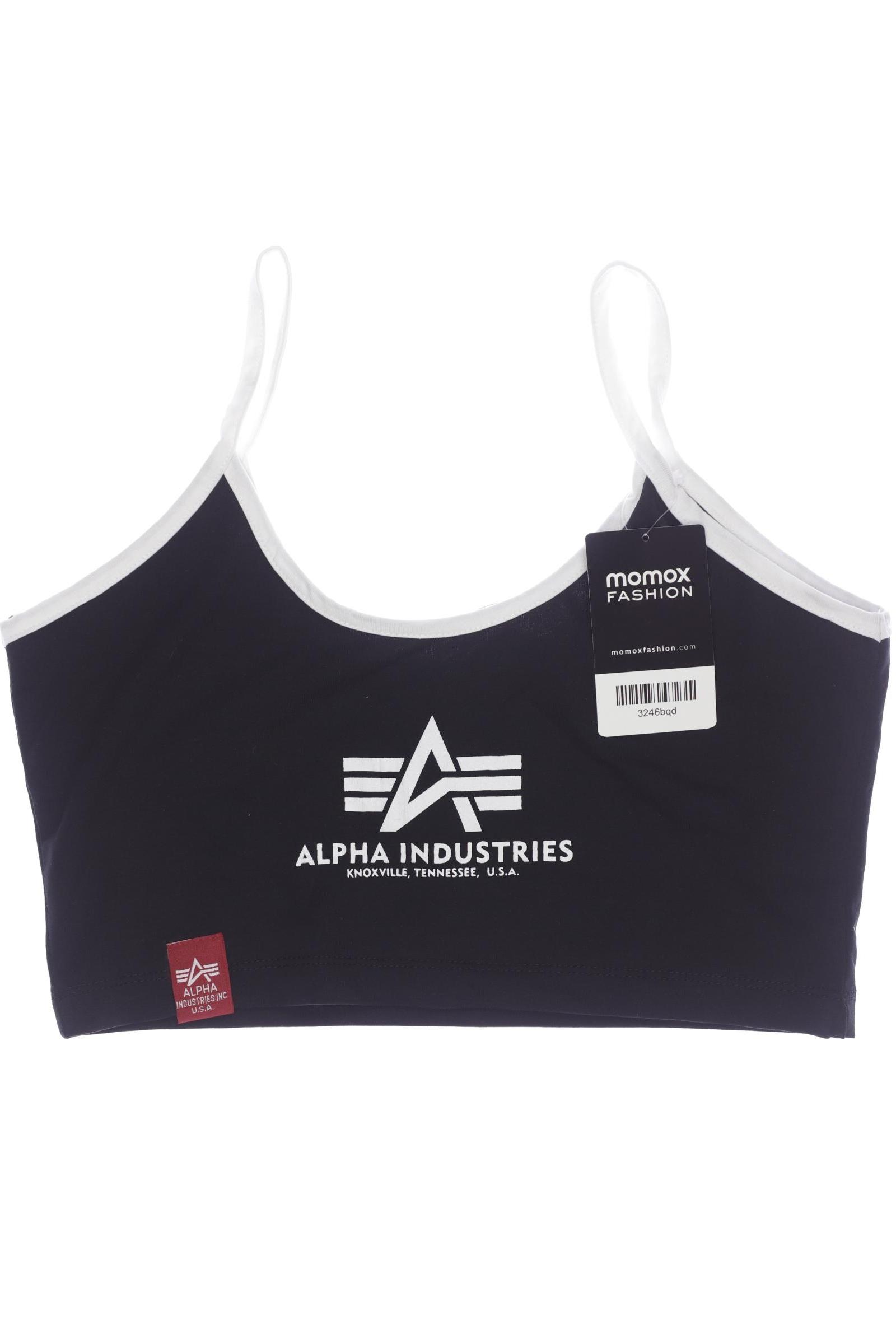

Alpha industries Damen Top, schwarz, Gr. 36