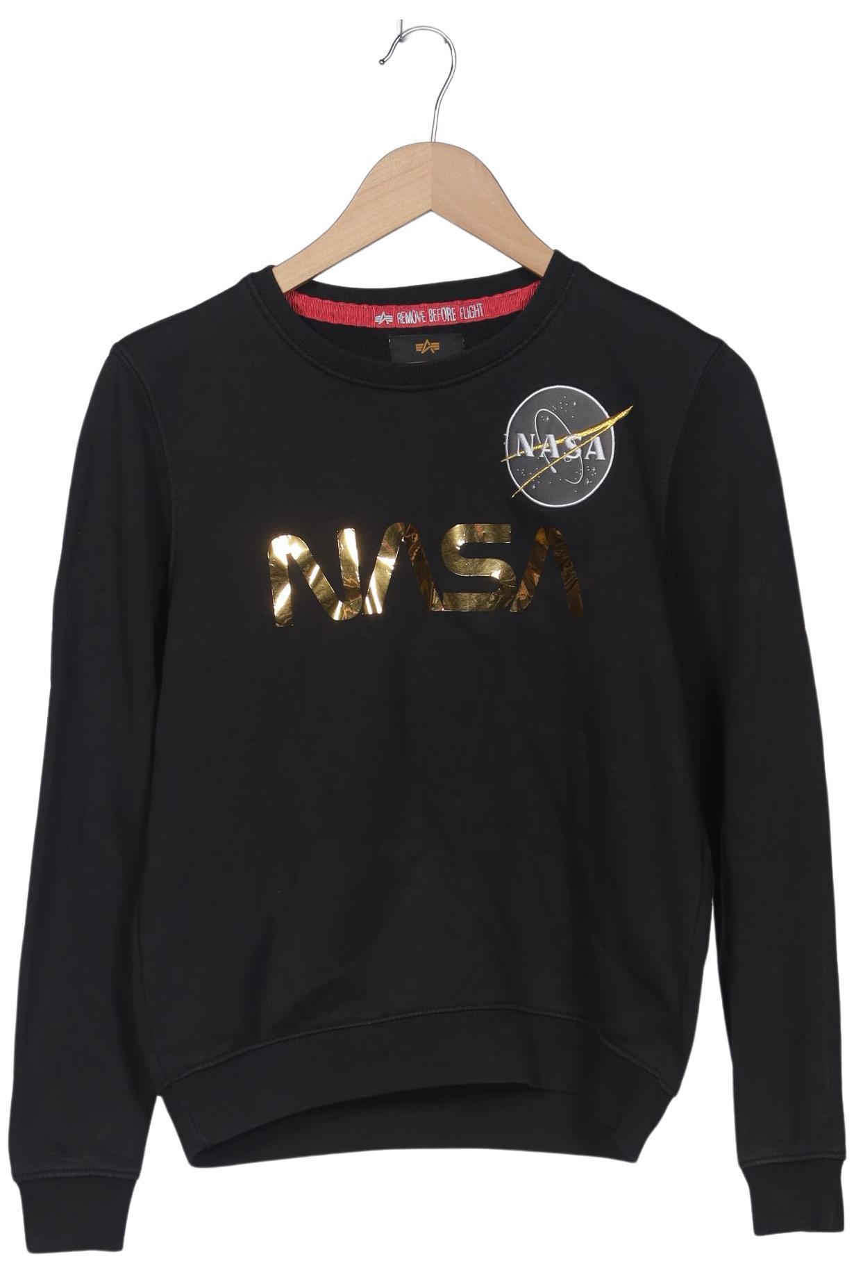

Alpha industries Damen Sweatshirt, schwarz, Gr. 34