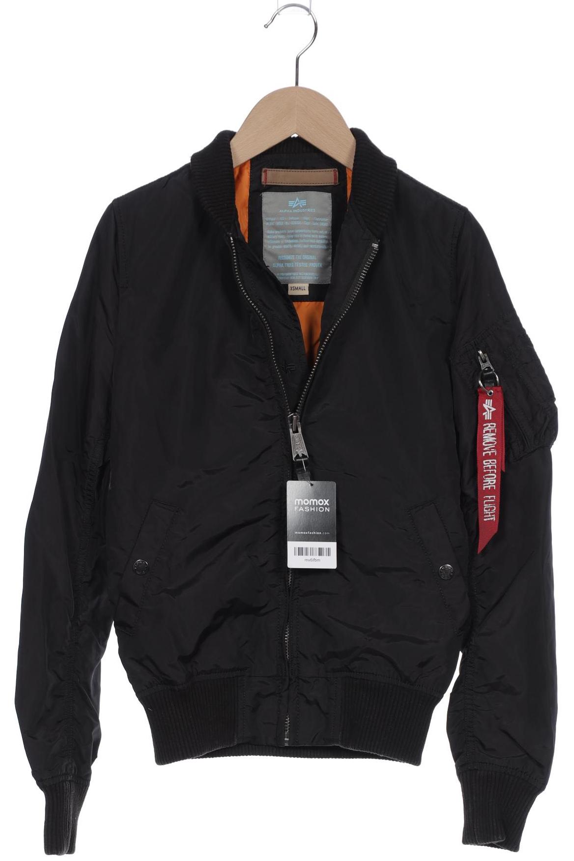 

Alpha industries Damen Jacke, schwarz, Gr. 34