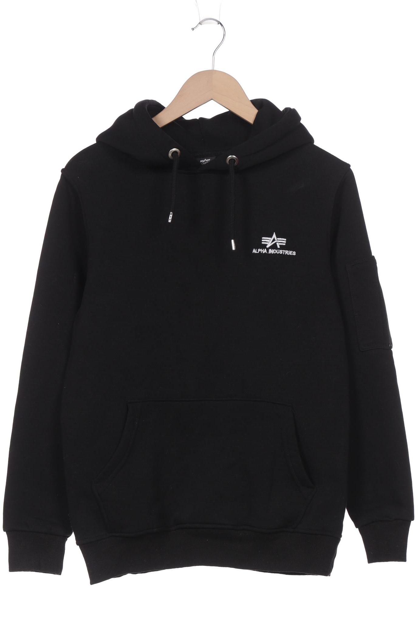 

Alpha industries Damen Kapuzenpullover, schwarz