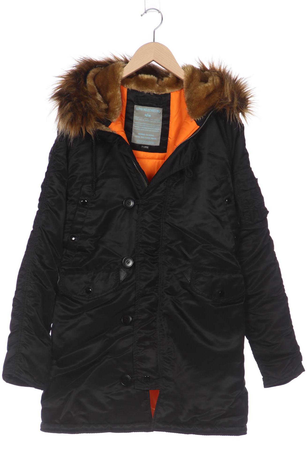 

Alpha industries Damen Mantel, schwarz, Gr. 44