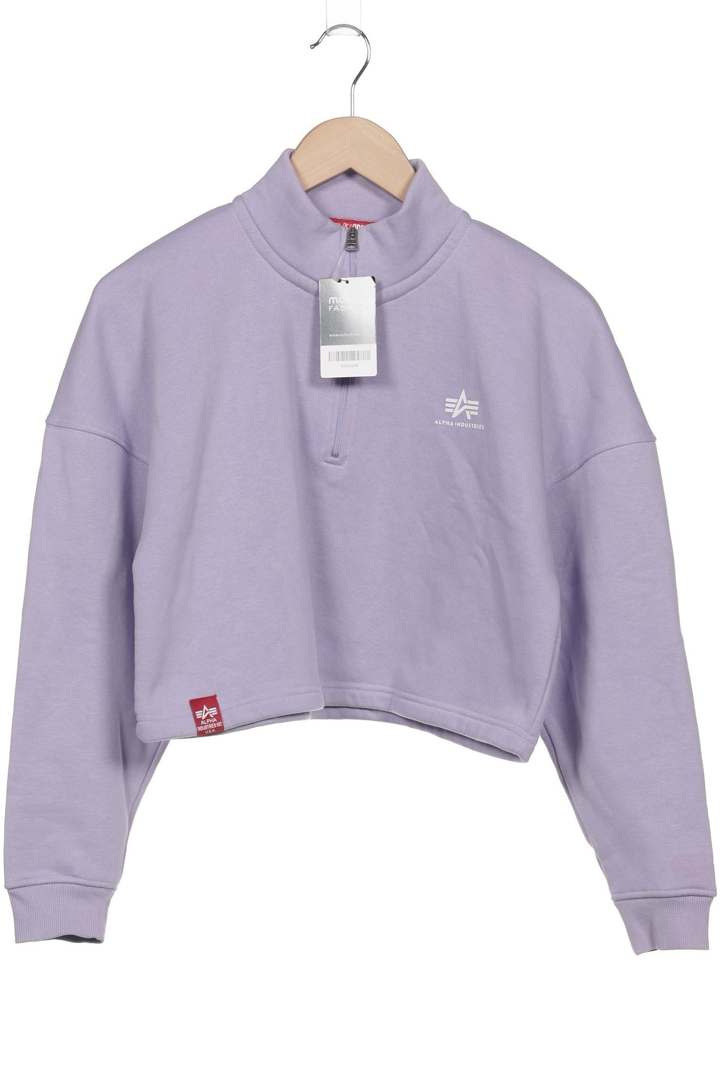 

Alpha industries Damen Sweatshirt, flieder, Gr. 36