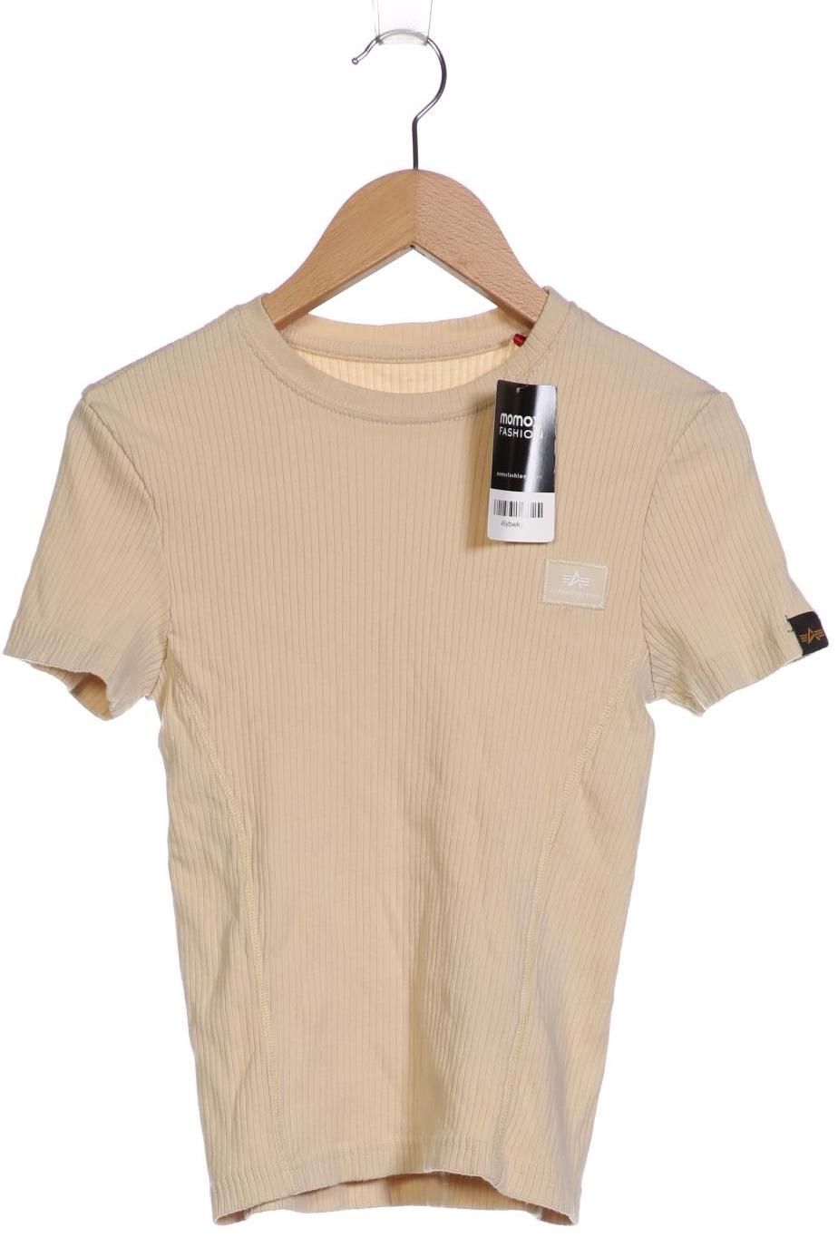 

Alpha industries Damen T-Shirt, beige, Gr. 36