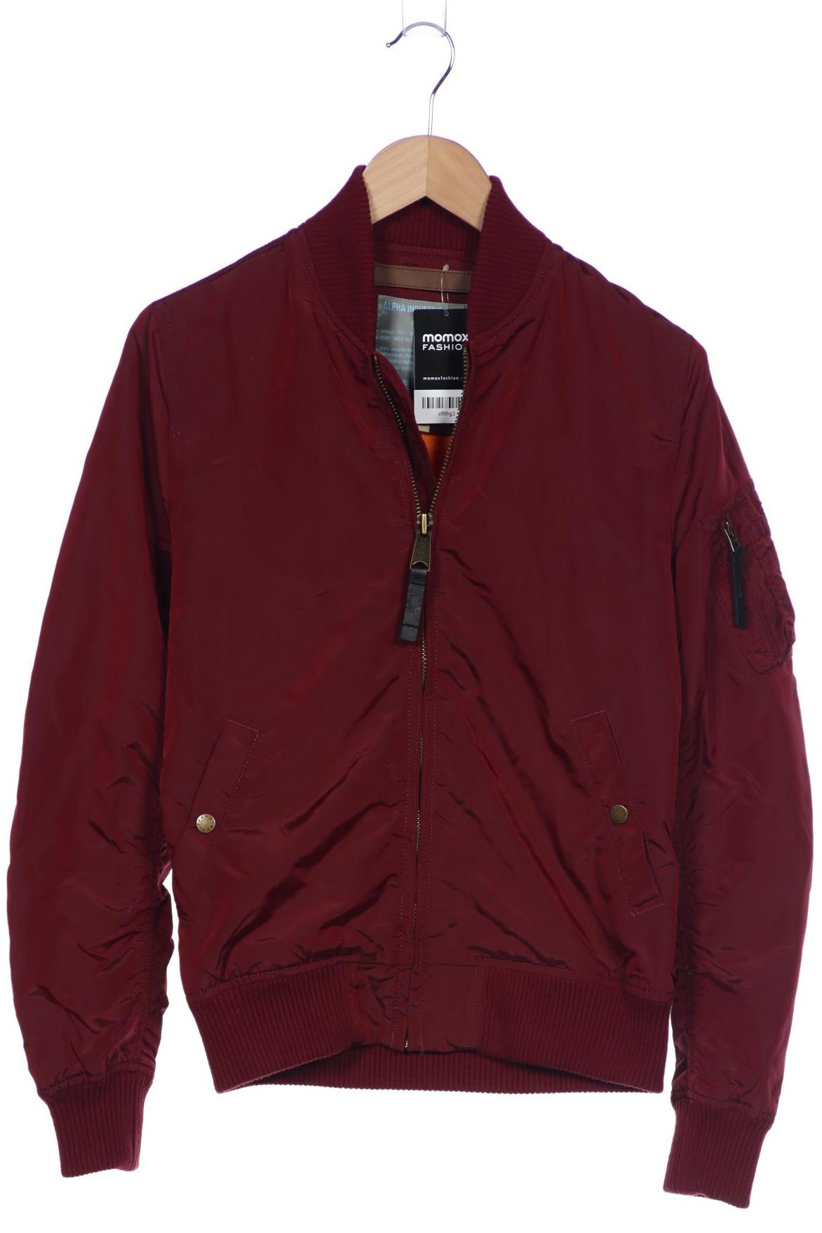 

Alpha industries Damen Jacke, bordeaux, Gr. 42