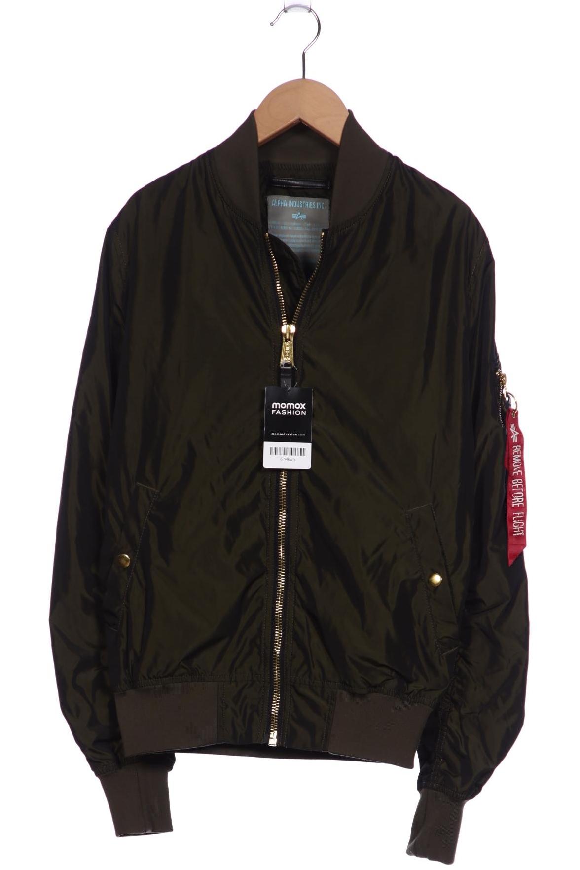 

Alpha industries Damen Jacke, grün, Gr. 42