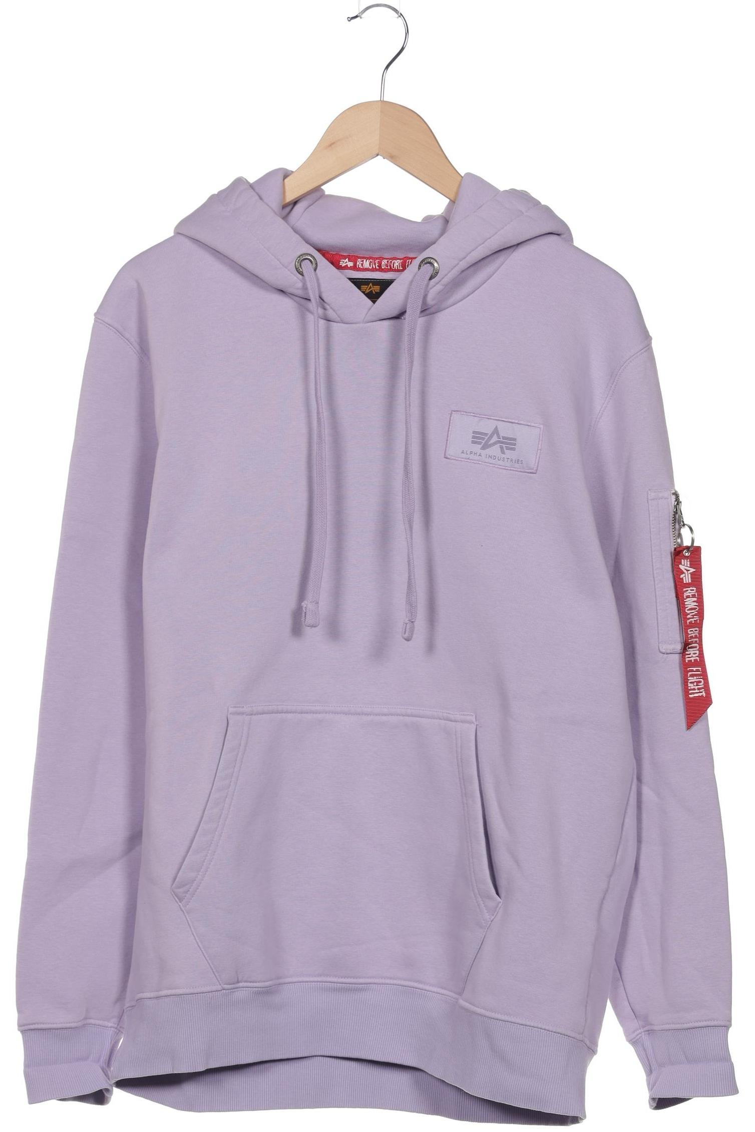 

Alpha industries Damen Kapuzenpullover, flieder, Gr. 44