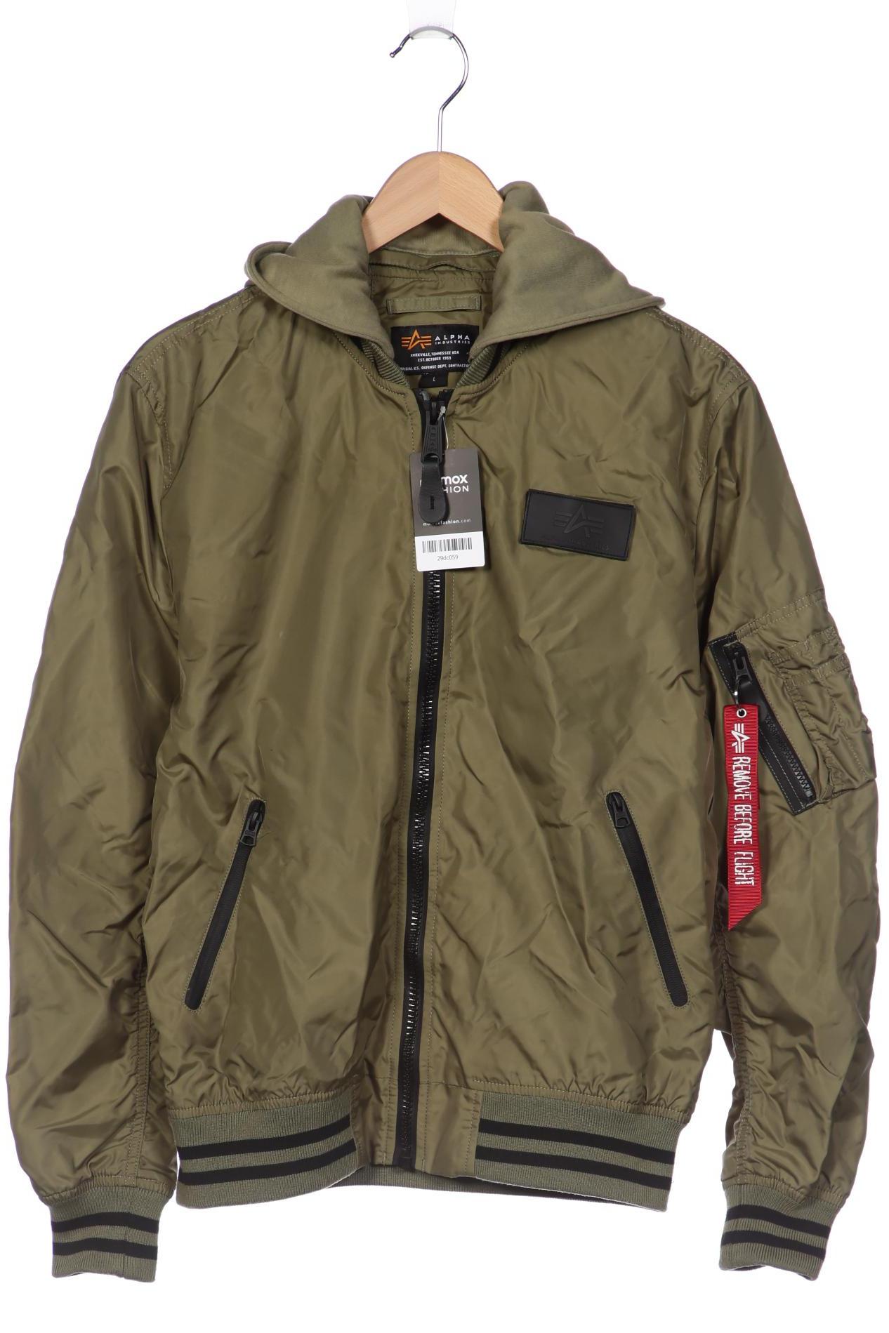 

Alpha industries Damen Jacke, grün, Gr. 42