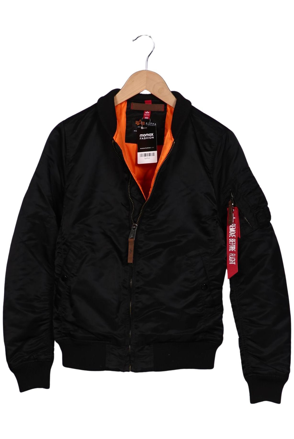 

Alpha industries Damen Jacke, schwarz, Gr. 42