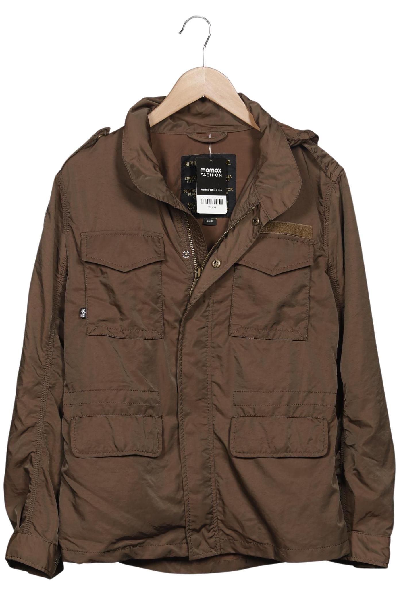 

Alpha industries Damen Jacke, braun, Gr. 42