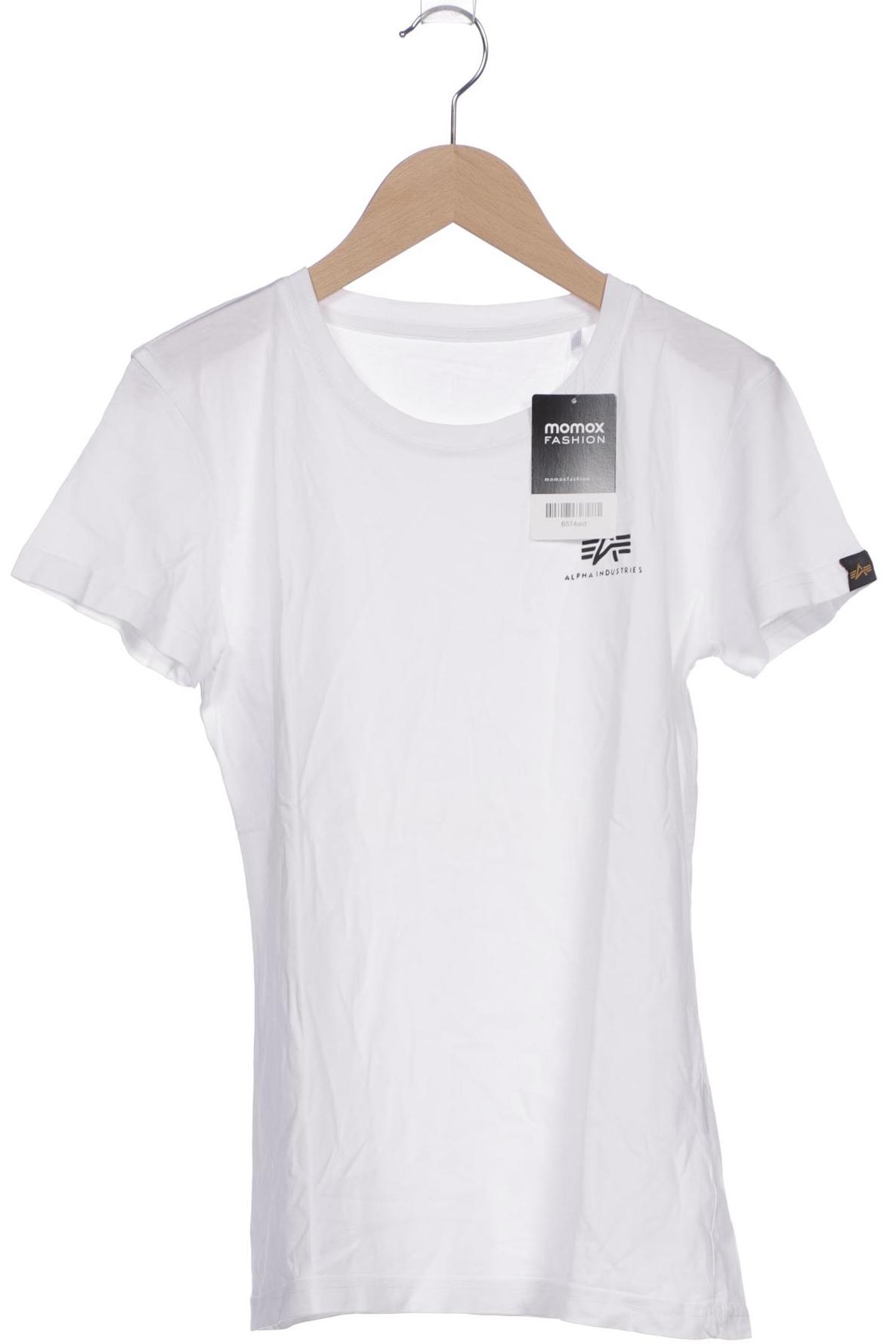 

Alpha industries Damen T-Shirt, weiß, Gr. 36