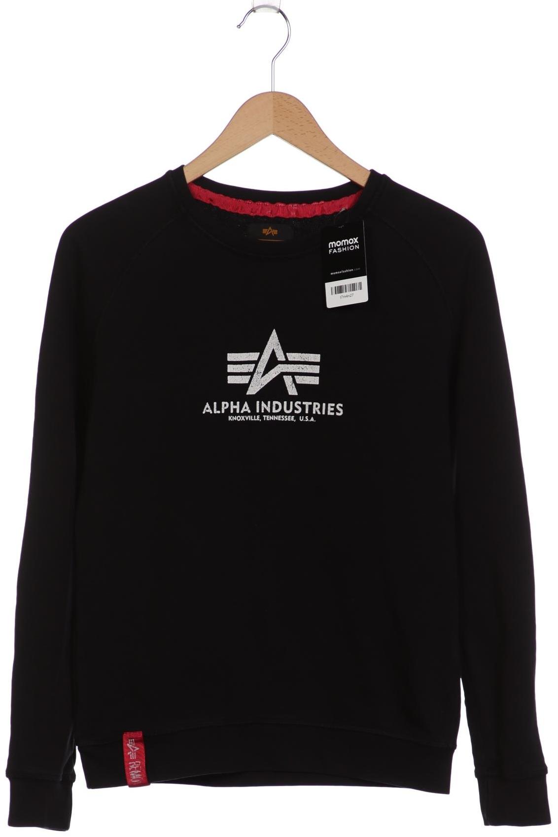 

Alpha industries Damen Sweatshirt, schwarz, Gr. 38
