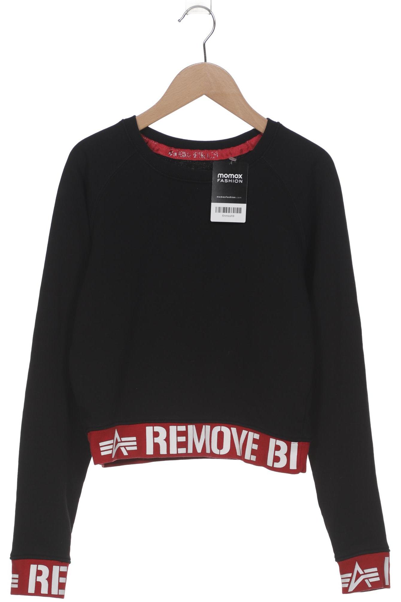 

Alpha industries Damen Sweatshirt, schwarz, Gr. 36