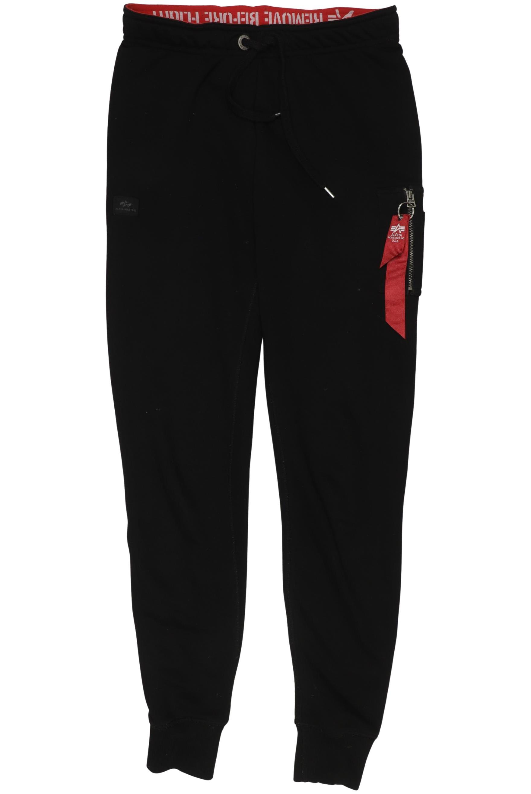 

Alpha industries Damen Stoffhose, schwarz, Gr. 0