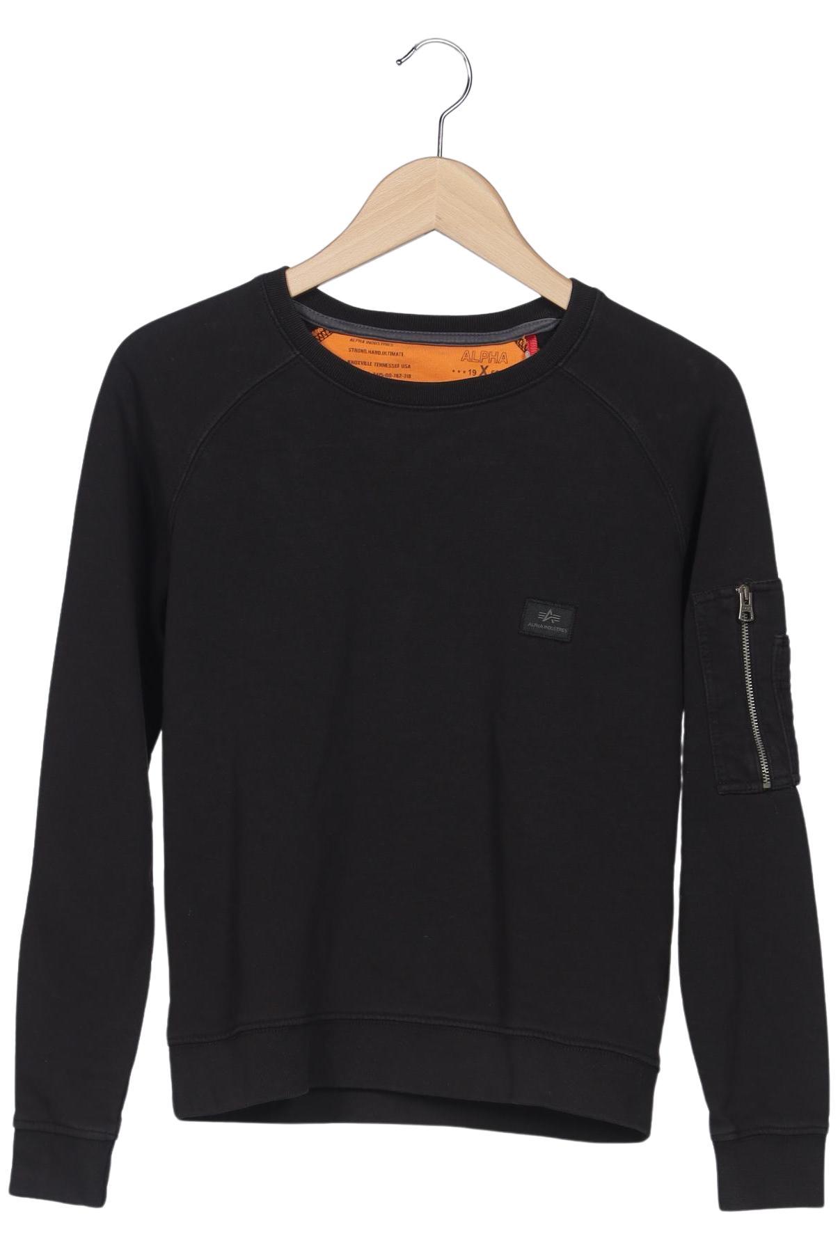 

Alpha industries Damen Sweatshirt, schwarz, Gr. 34