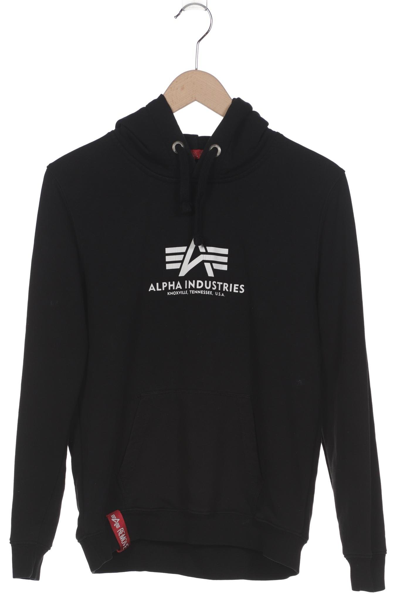 

Alpha industries Damen Kapuzenpullover, schwarz, Gr. 38