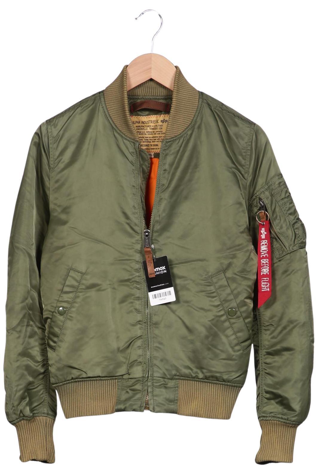 

Alpha industries Damen Jacke, grün, Gr. 34