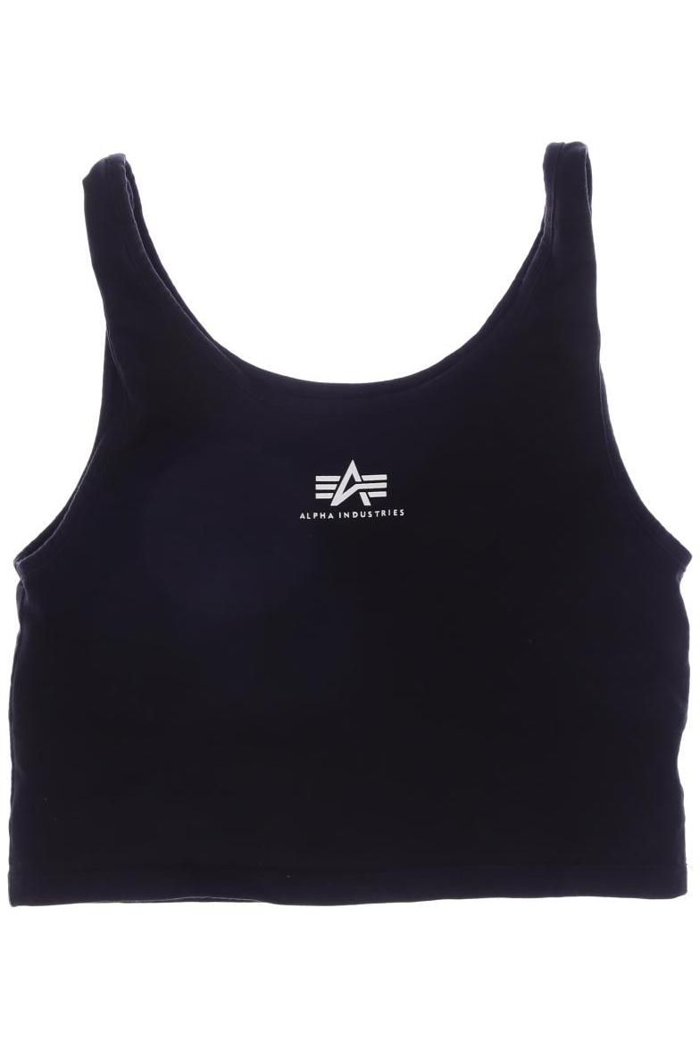 

Alpha industries Damen Top, schwarz, Gr. 38