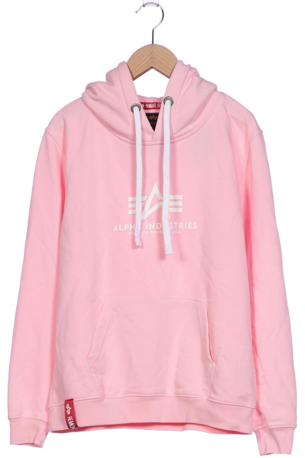 

Alpha industries Damen Kapuzenpullover, pink, Gr. 36