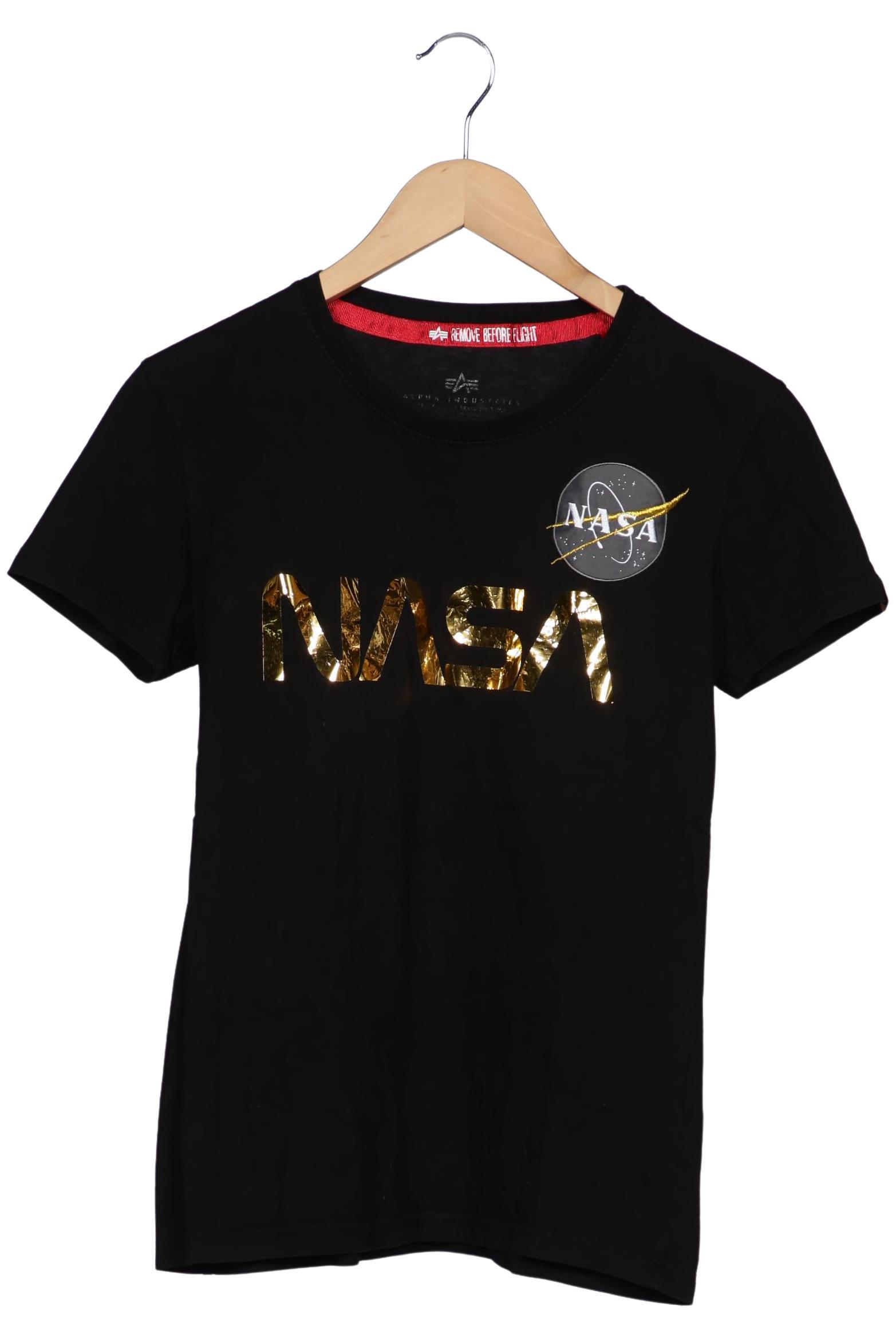 

Alpha industries Damen T-Shirt, mehrfarbig, Gr. 36