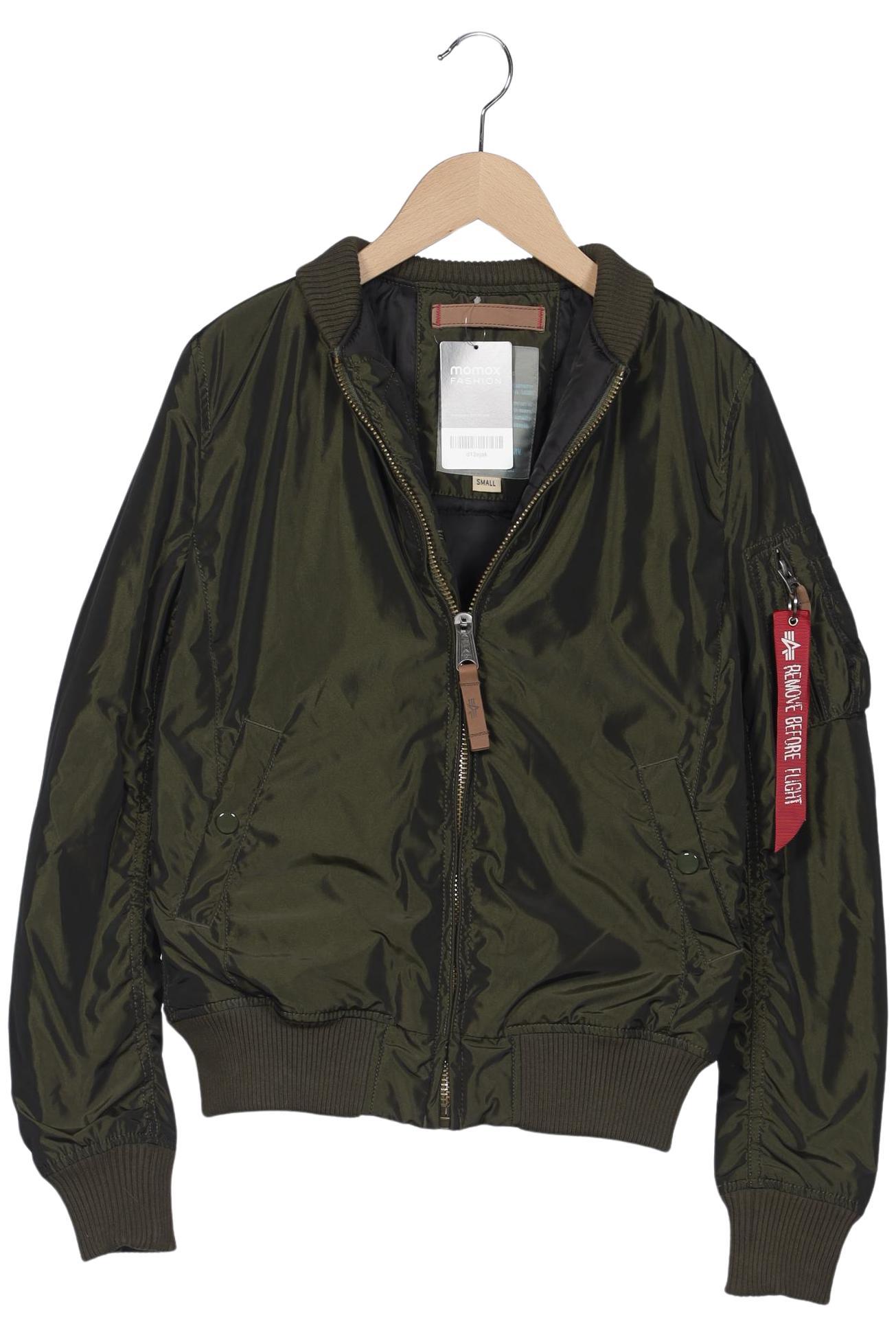 

Alpha industries Damen Jacke, grün, Gr. 36
